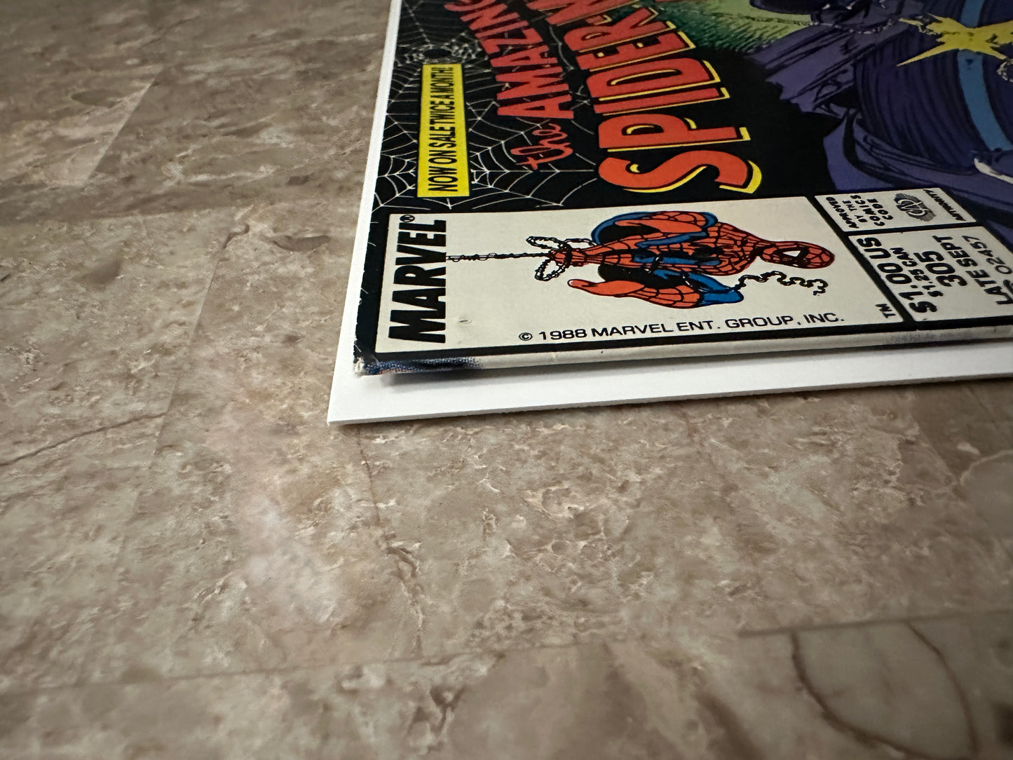 Amazing Spider-Man #305 Newsstand VF 8.0-8.5 (1988 Marvel)