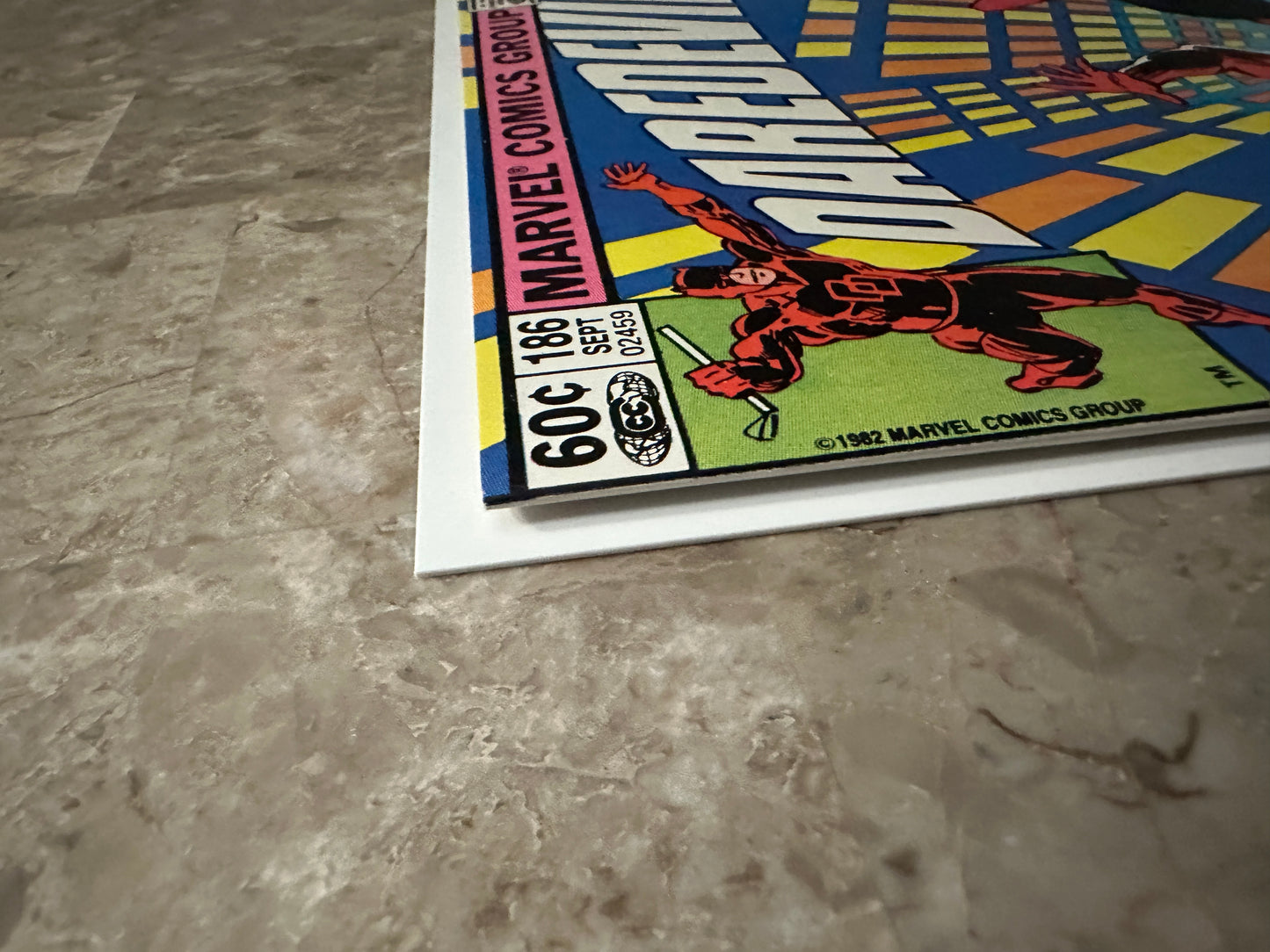 Daredevil #186 VF/NM 9.0 Newsstand (1982 Marvel Comics)