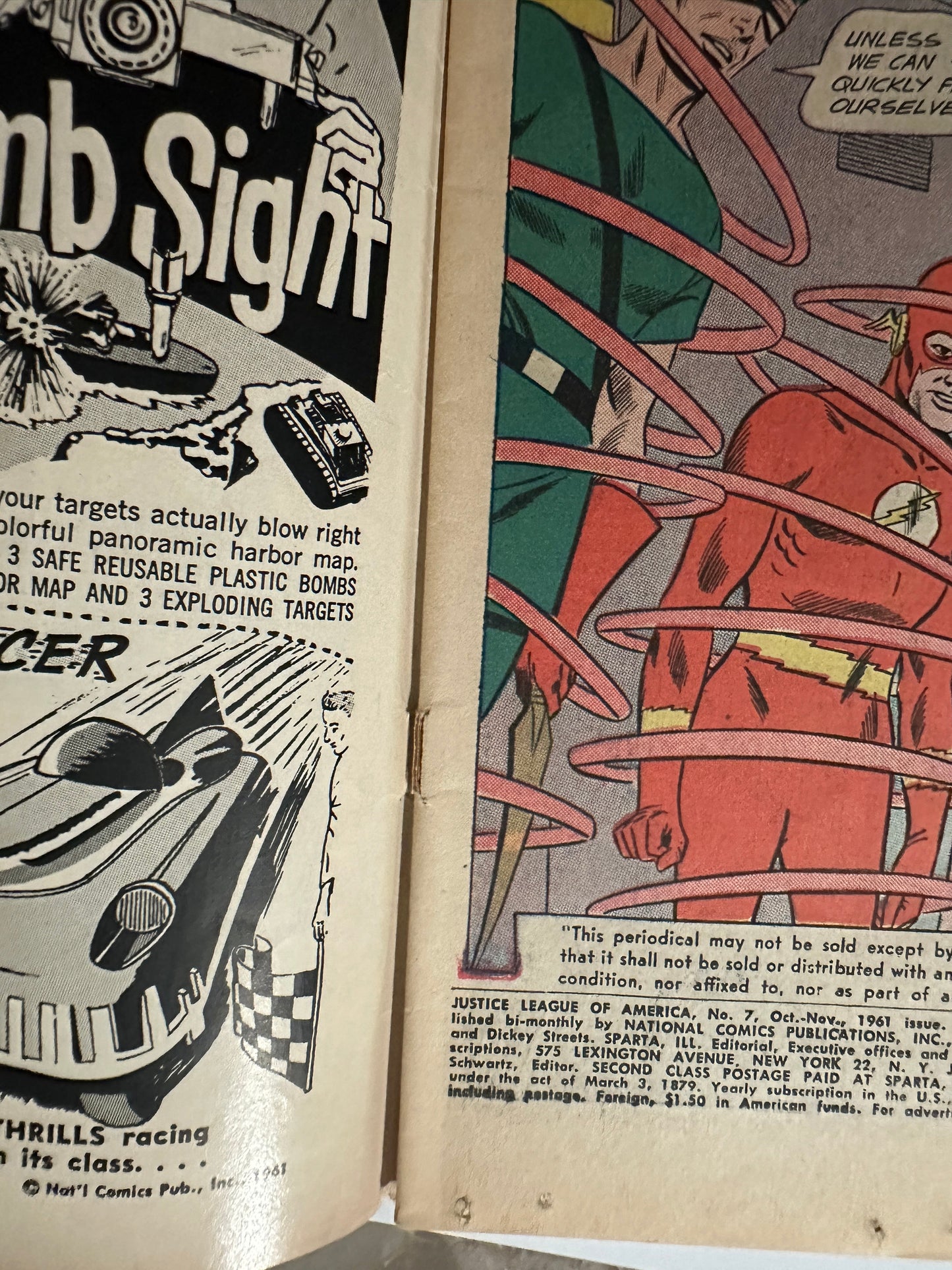 Justice League of America #7 VG+ 4.5 (DC Comics 1961)