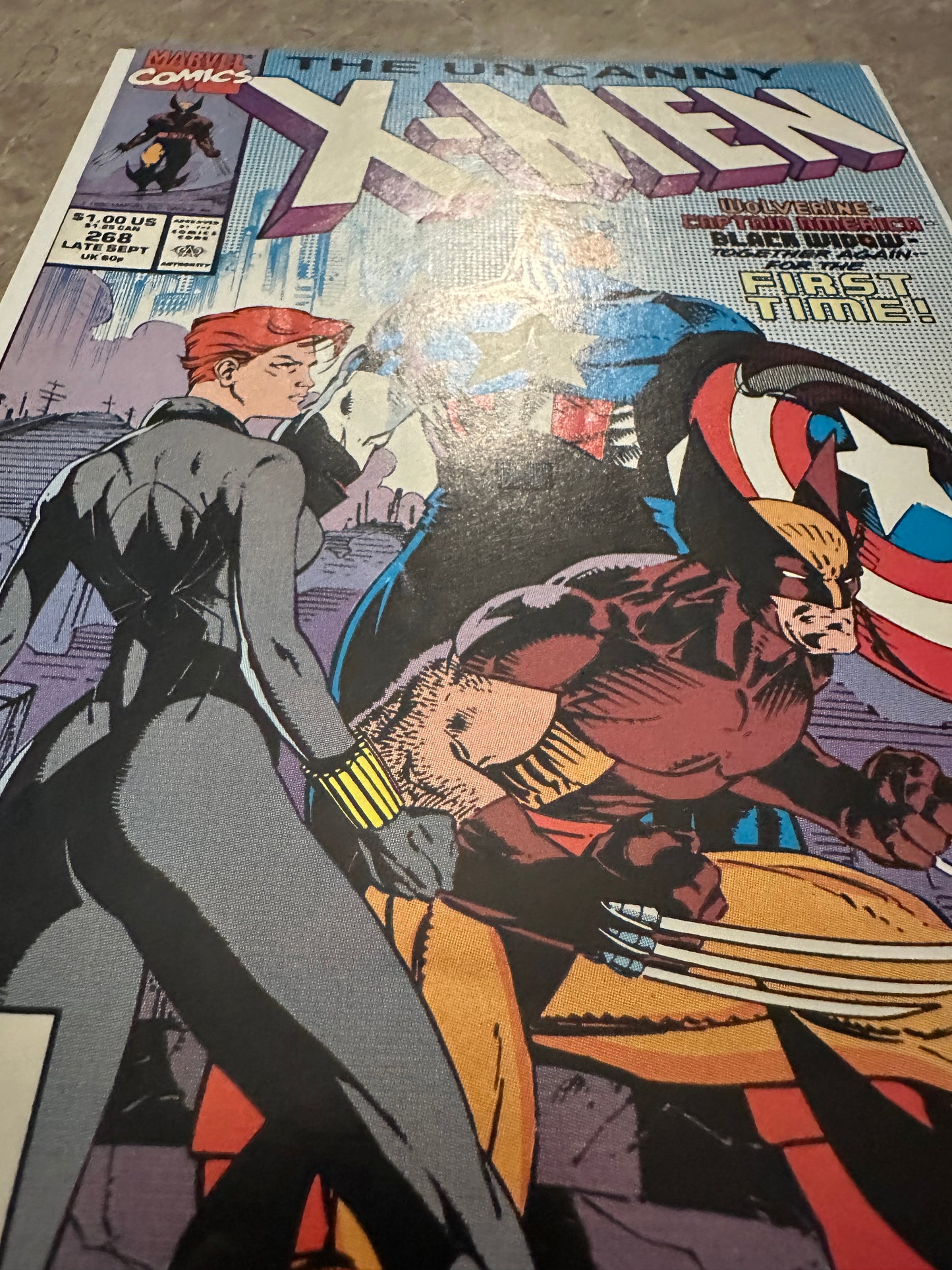 Uncanny X-Men #268 VF- 7.5 (1990 Marvel Comics)