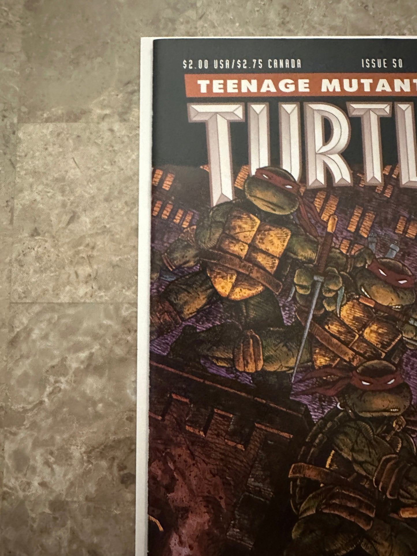 Teenage Mutant Ninja Turtles #50 VF+ 8.5-9.0 (1992 Mirage)