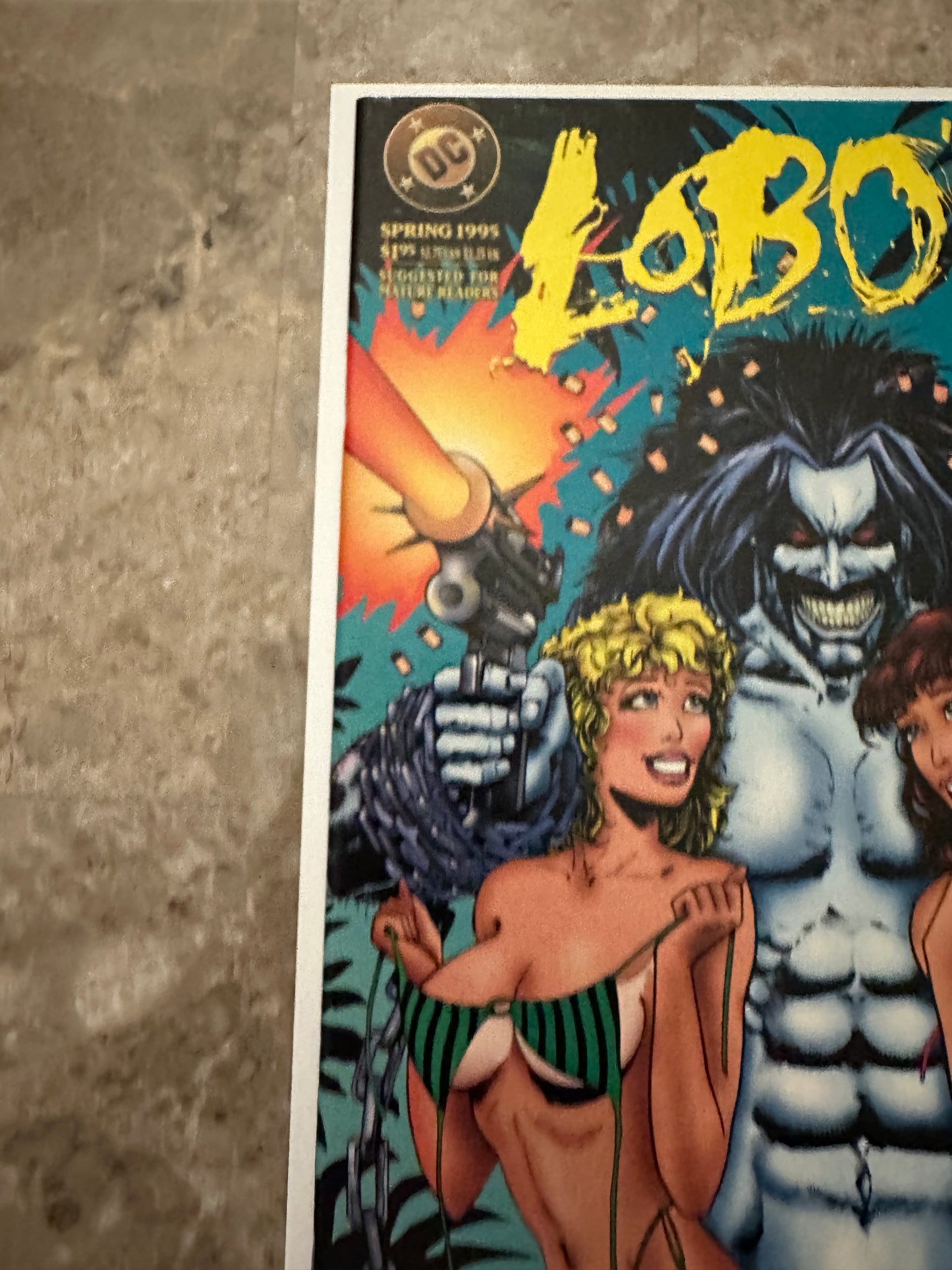 Lobo's Big Babe Spring Break Special VF/NM 9.0 (1995 DC)