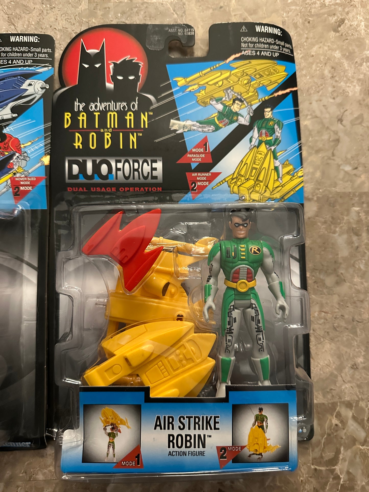 Batman & Robin Air Strike Robin/Turbo Surge Batman (Kenner) - New Sealed