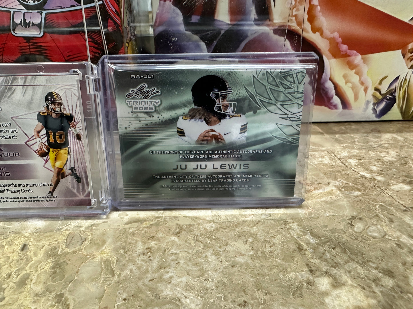 Underwood Juju Lewis Dual RPA + Juju RPA Lot 2025 Leaf Trinity RC