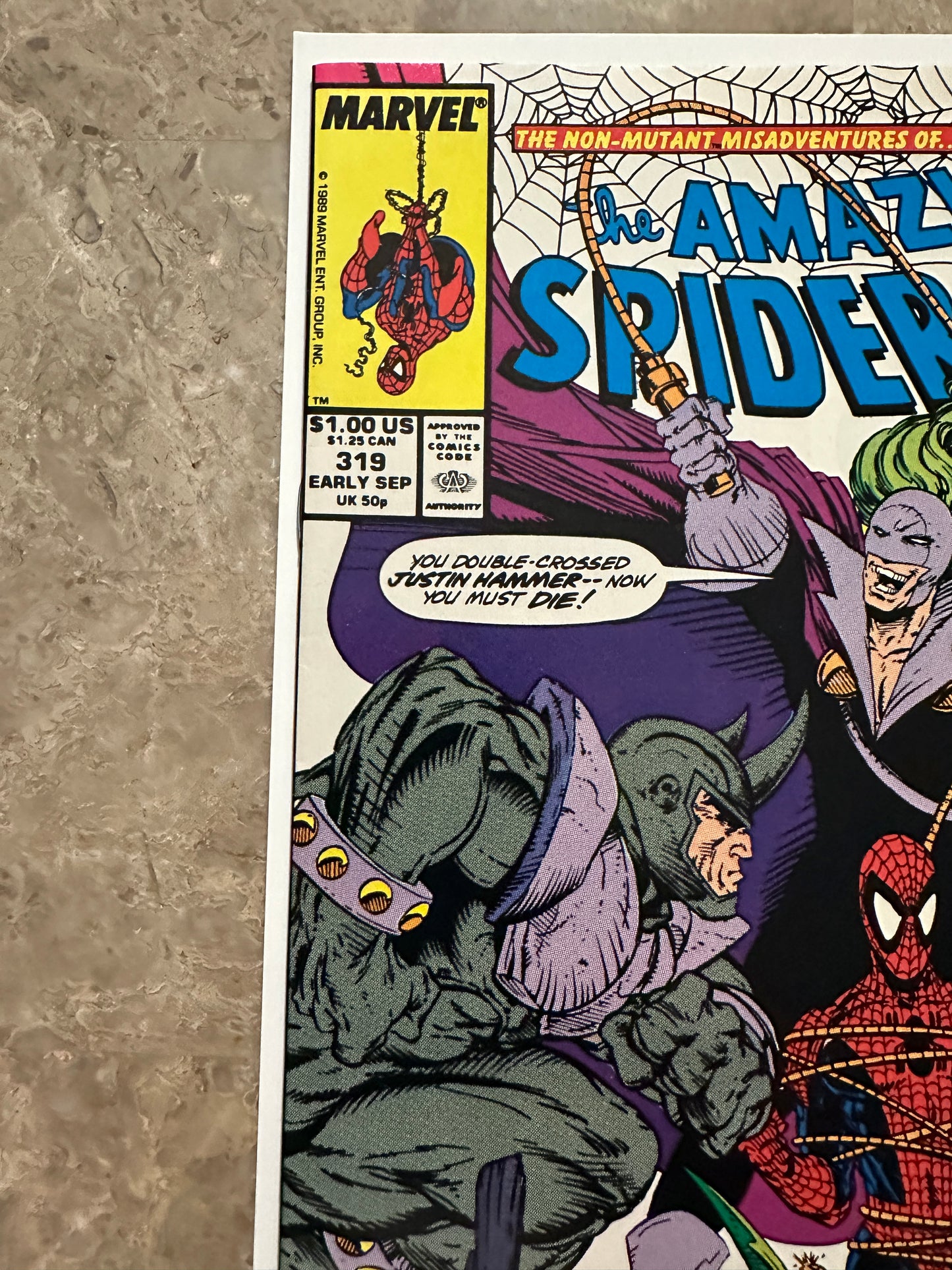 Amazing Spider-Man #319 VF/NM 9.0 (1989 Marvel)