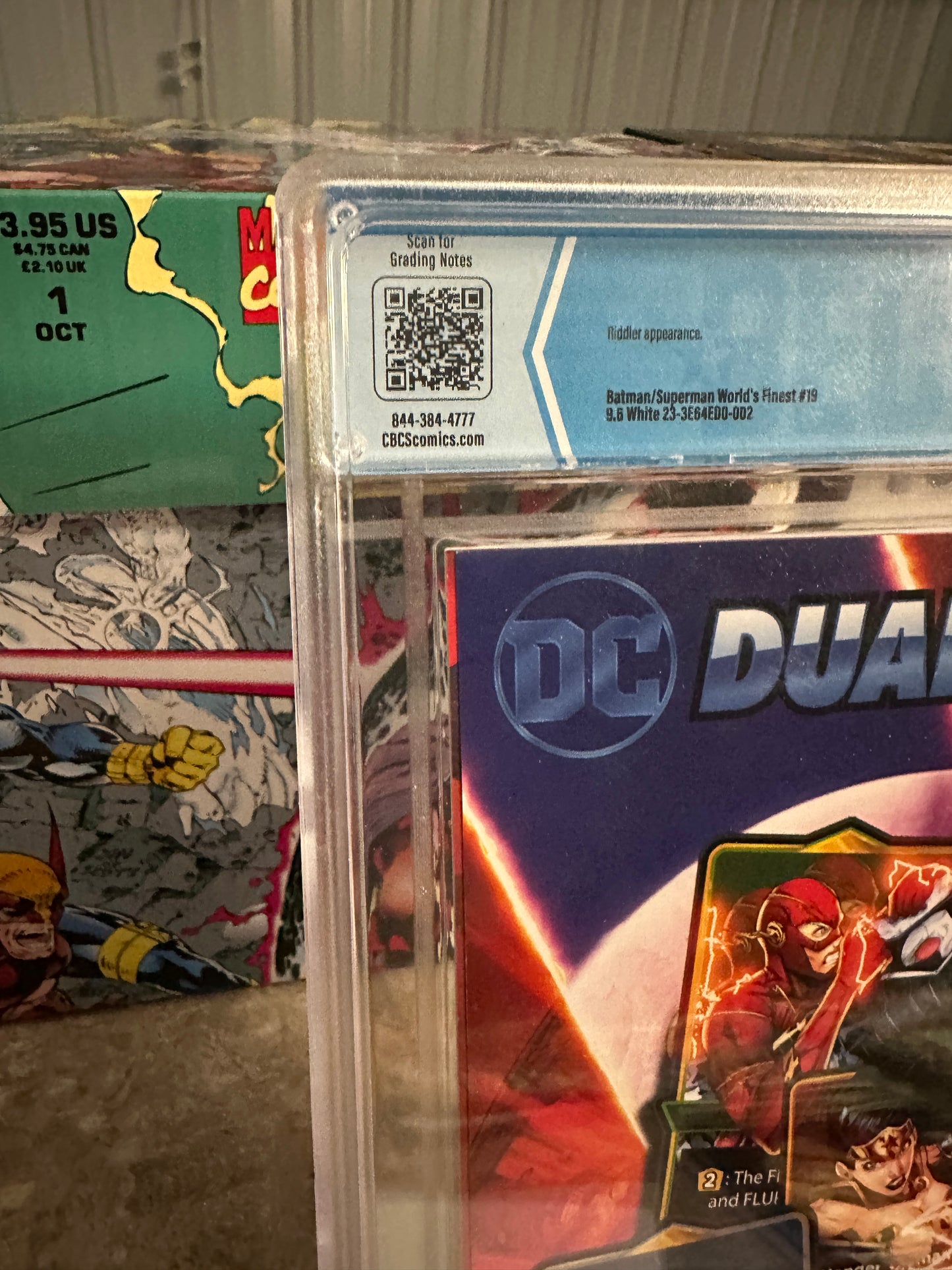Batman/Superman World's Finest #19 CBCS/CGC 9.6 WP (1966) - Cage Cover