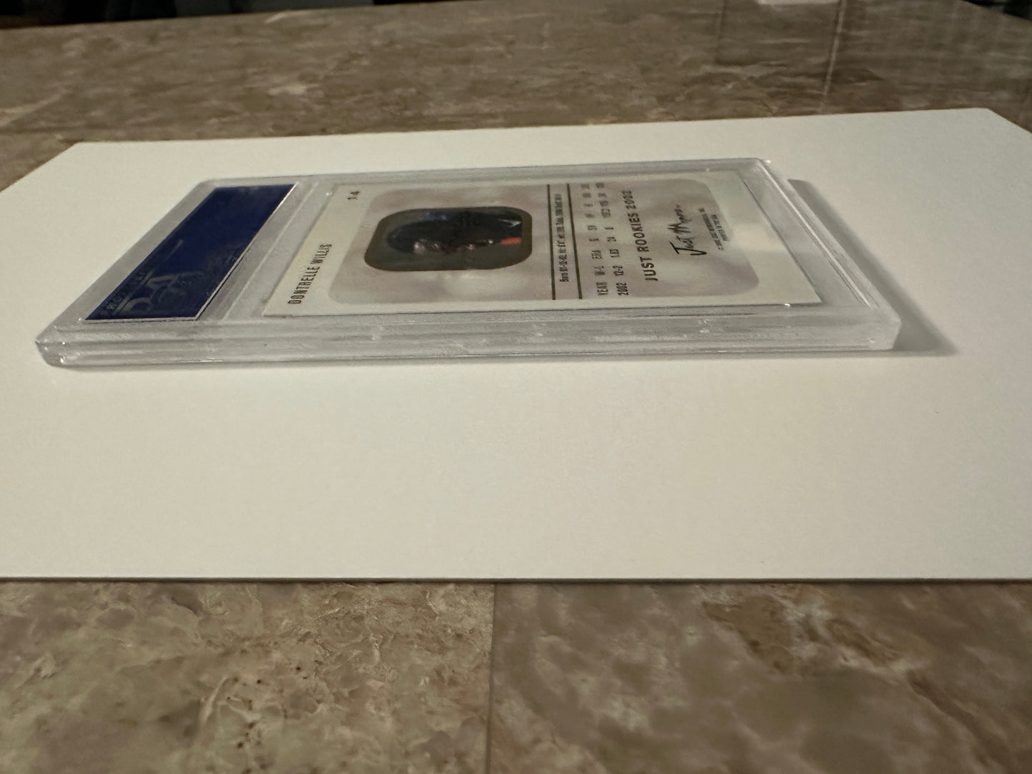 Dontrelle Willis #14 PSA Graded Mint 9 (2002 Just Rookies)