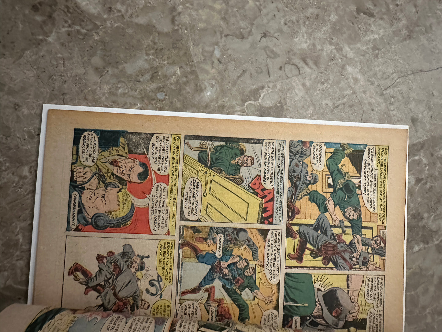 Sgt Fury #48 FN- 5.5 (Marvel Comics 1968) - Higher Grade with tanning