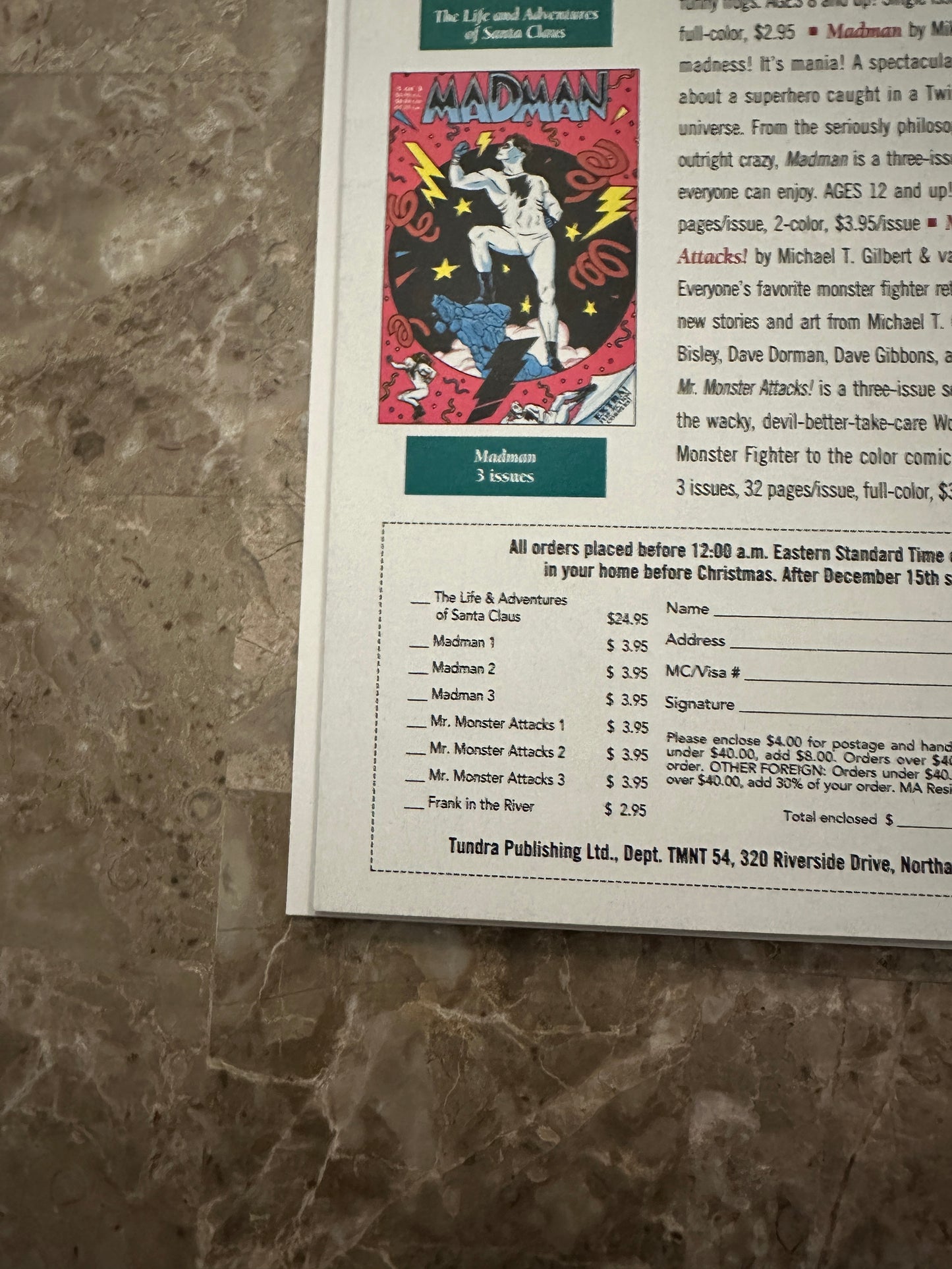 Teenage Mutant Ninja Turtles #54 FN/VF 7.0 (1992 Mirage)