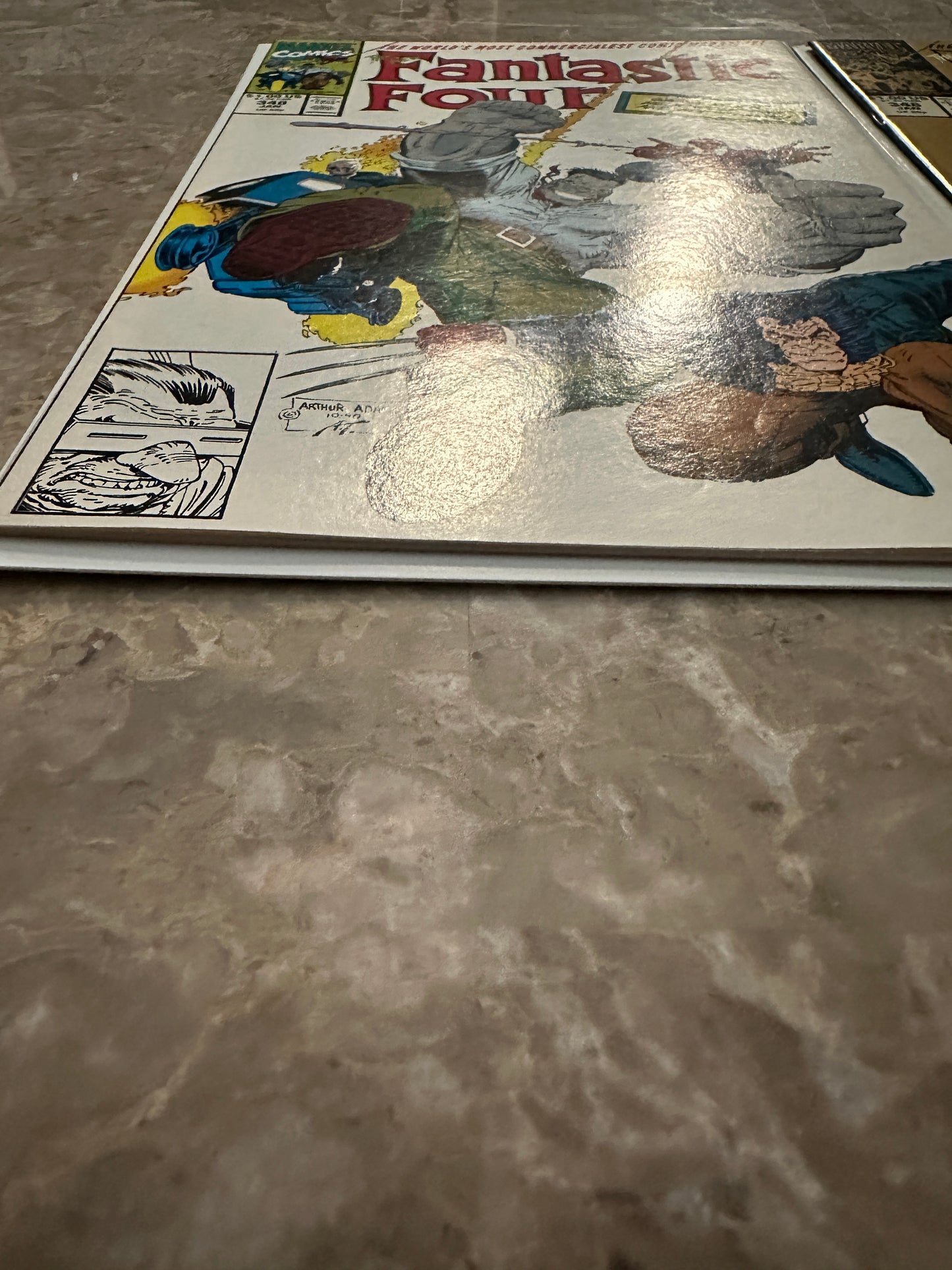 Fantastic Four #348 1st and 2nd Gold Print High Grade (1991 Marvel)