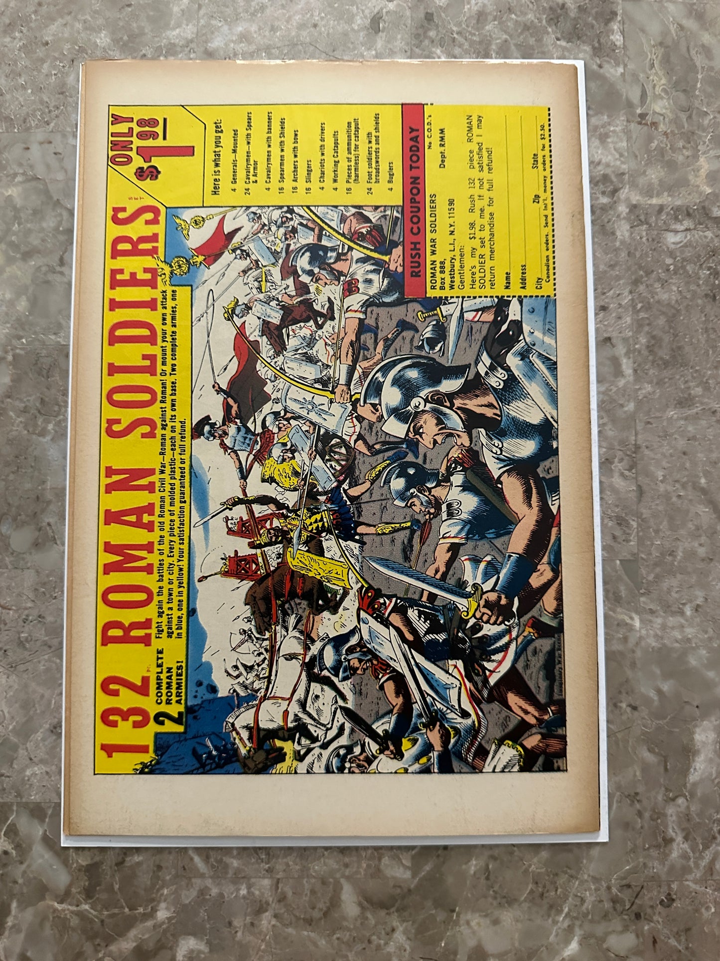 Sgt Fury #56 FN- 5.5 (Marvel Comics 1968)