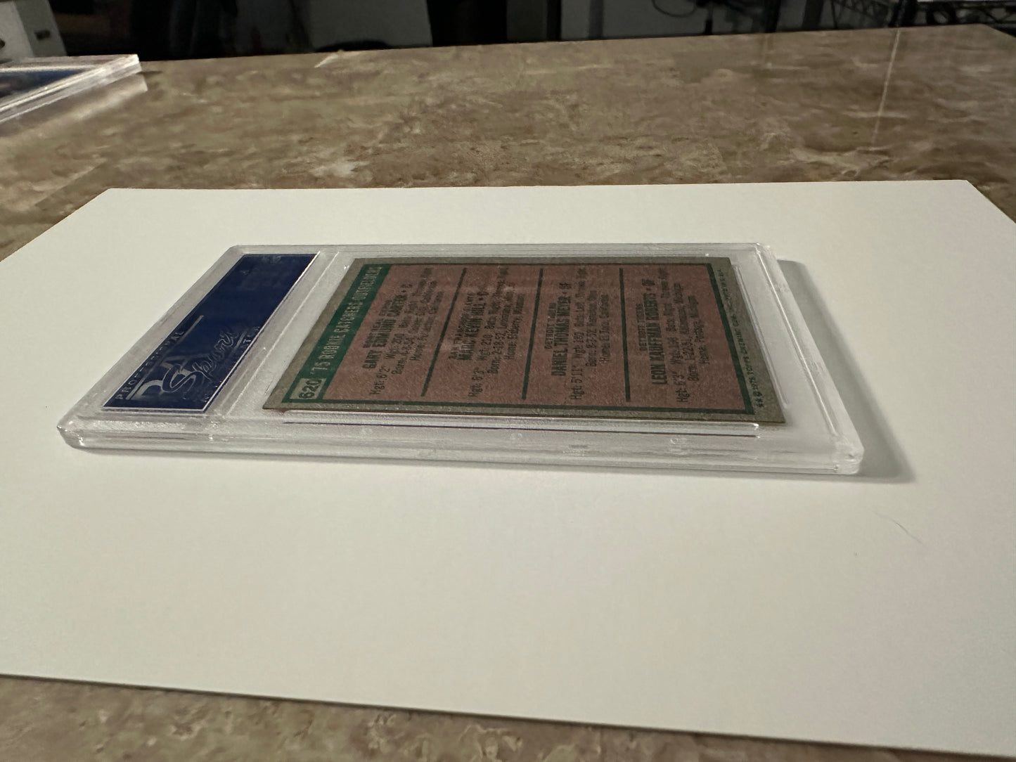 Rookie Catchers/Outfielders #620 PSA Graded NM-MT 8 (1975 Topps)