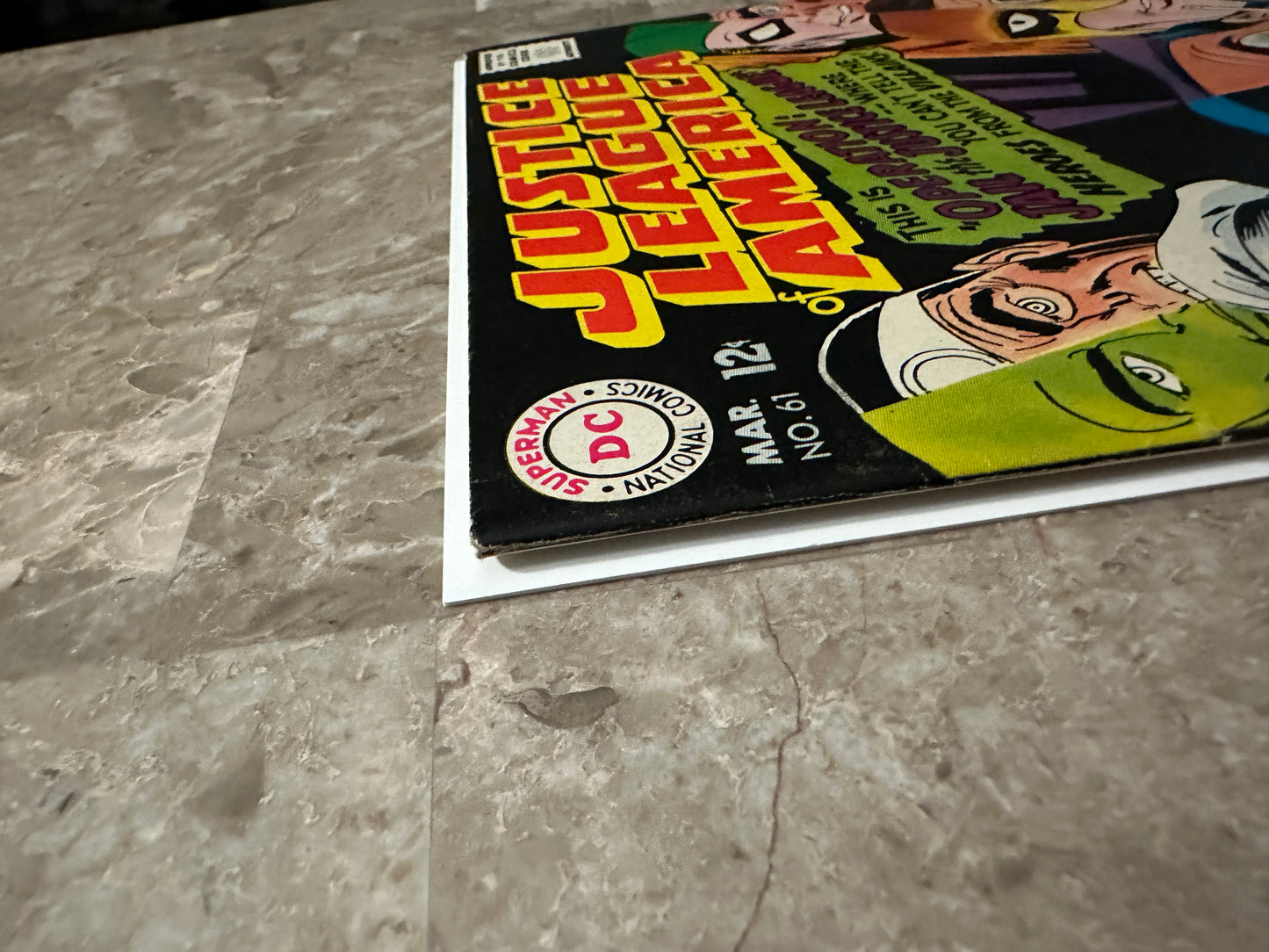 Justice League of America #61 FN+ 6.5 (DC Comics 1968) - Nice color