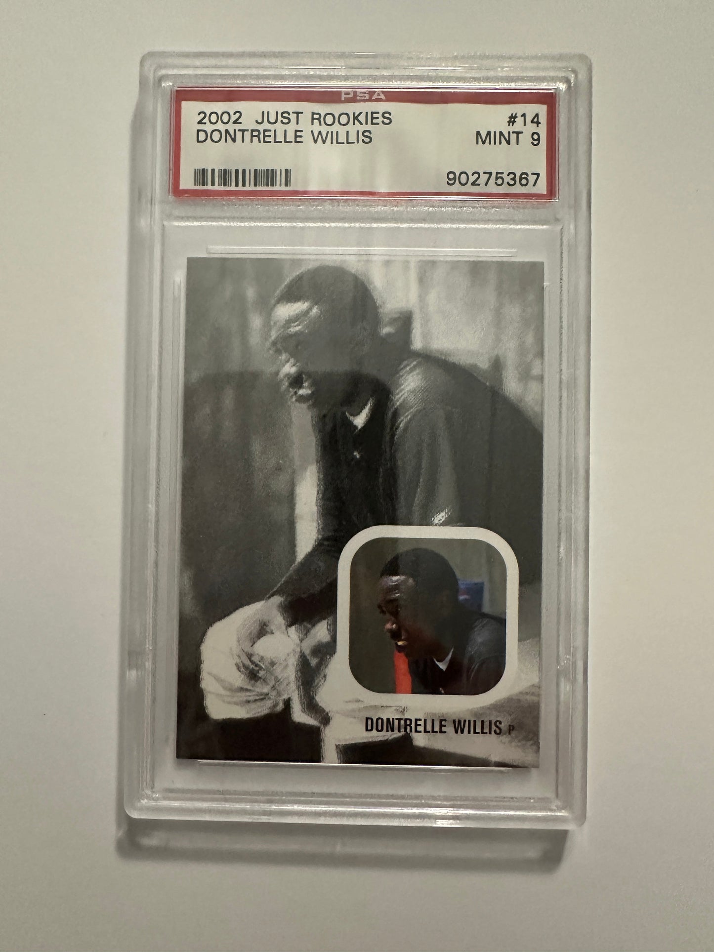 Dontrelle Willis #14 PSA Graded Mint 9 (2002 Just Rookies)