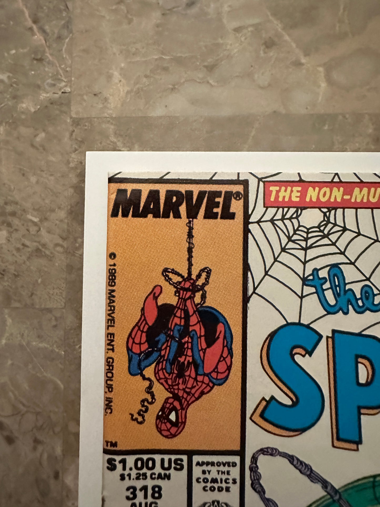 Amazing Spider-Man #318 Newsstand FN/VF 7.0 (1989 Marvel) - Nice copy for grade