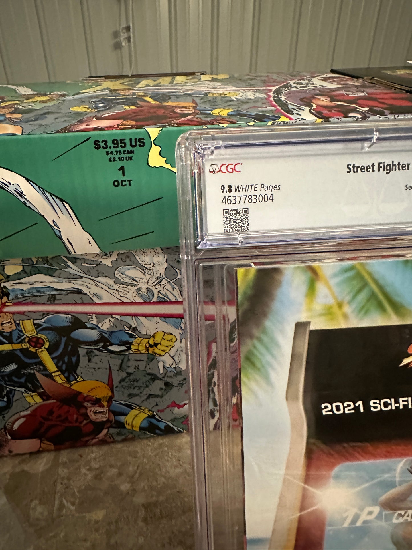 Street Fighter 2021 Sci-Fi & Fantasy Special CGC 9.8 2nd Print Lim (Udon) - New Case
