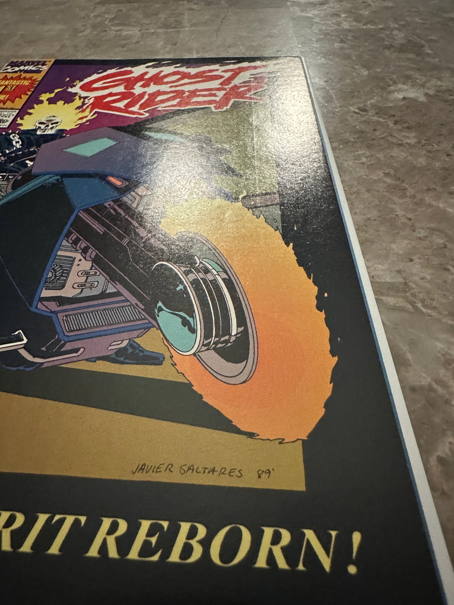 Ghost Rider #1 NM 9.4 (1990 Marvel)