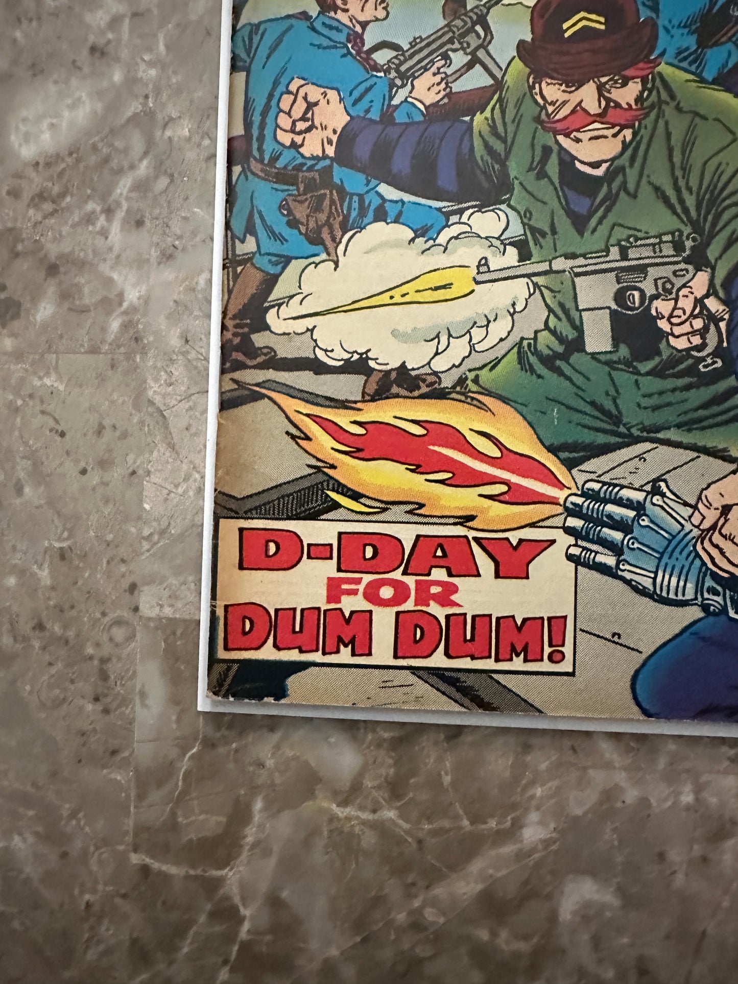 Sgt Fury #59 FN- 5.5 (Marvel Comics 1968) - Higher Grade with tanning