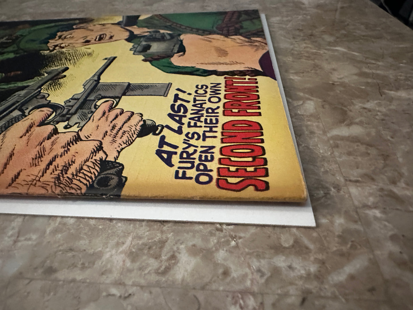 Sgt Fury #58 FN- 5.5 (Marvel Comics 1968) - Higher Grade with tanning