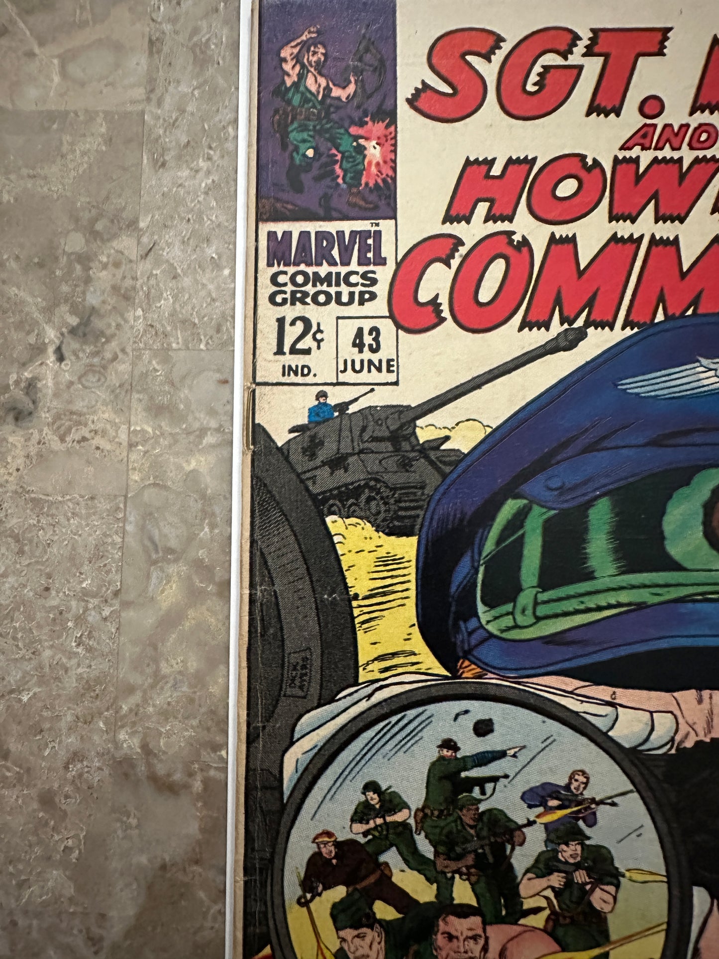 Sgt Fury #43 FN+ 6.5 (Marvel Comics 1967)
