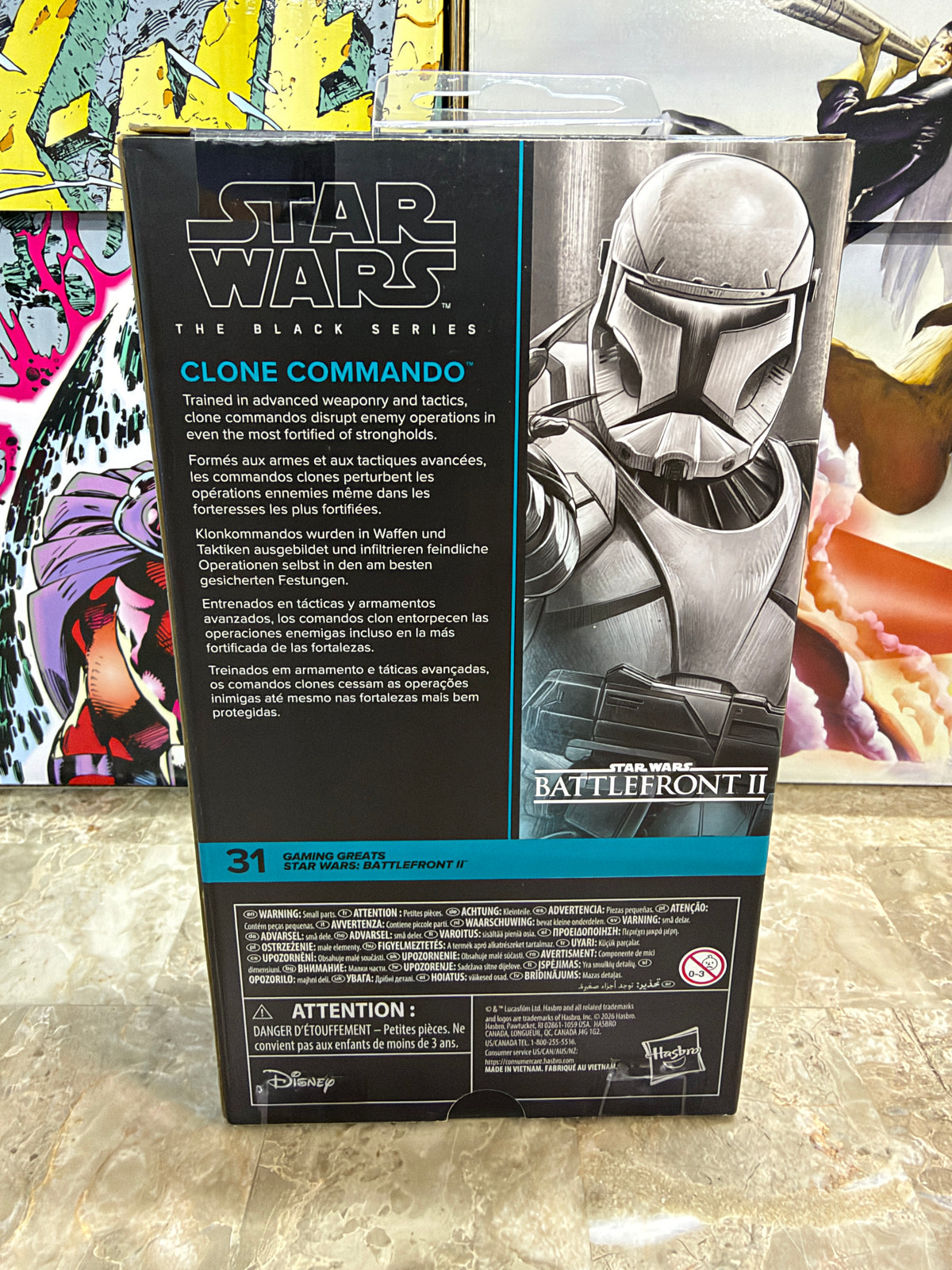 Star Wars The Black Series Gaming Greats: Clone Commando 6-Inch Action Figure