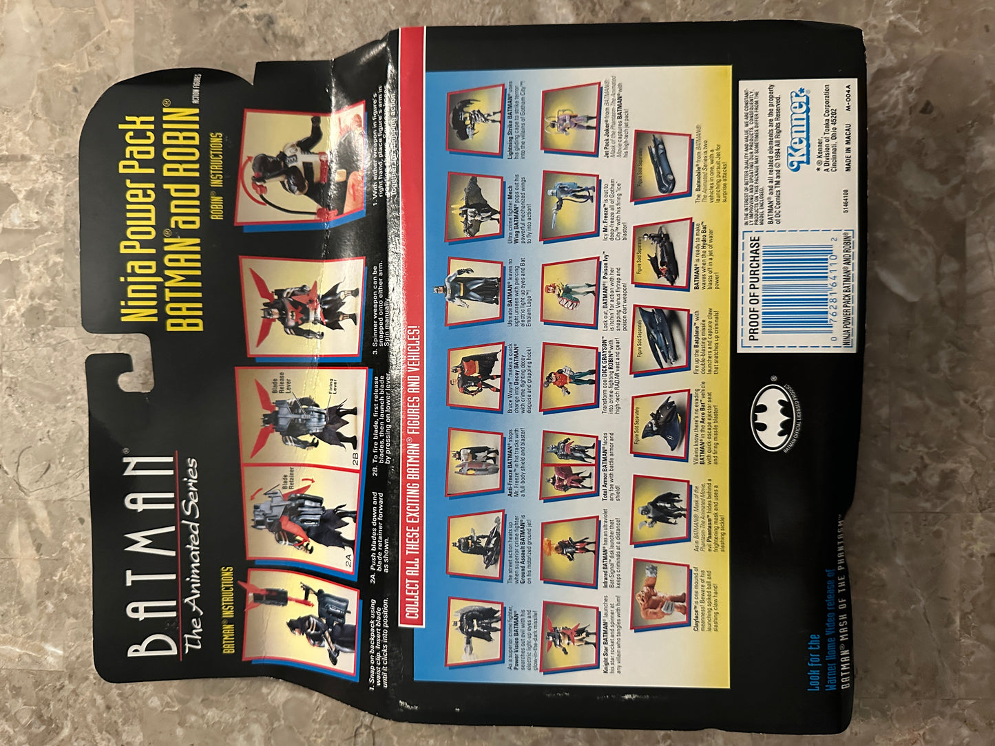 Batman The Animated Series Ninja Power Pack (Kenner) - New Sealed