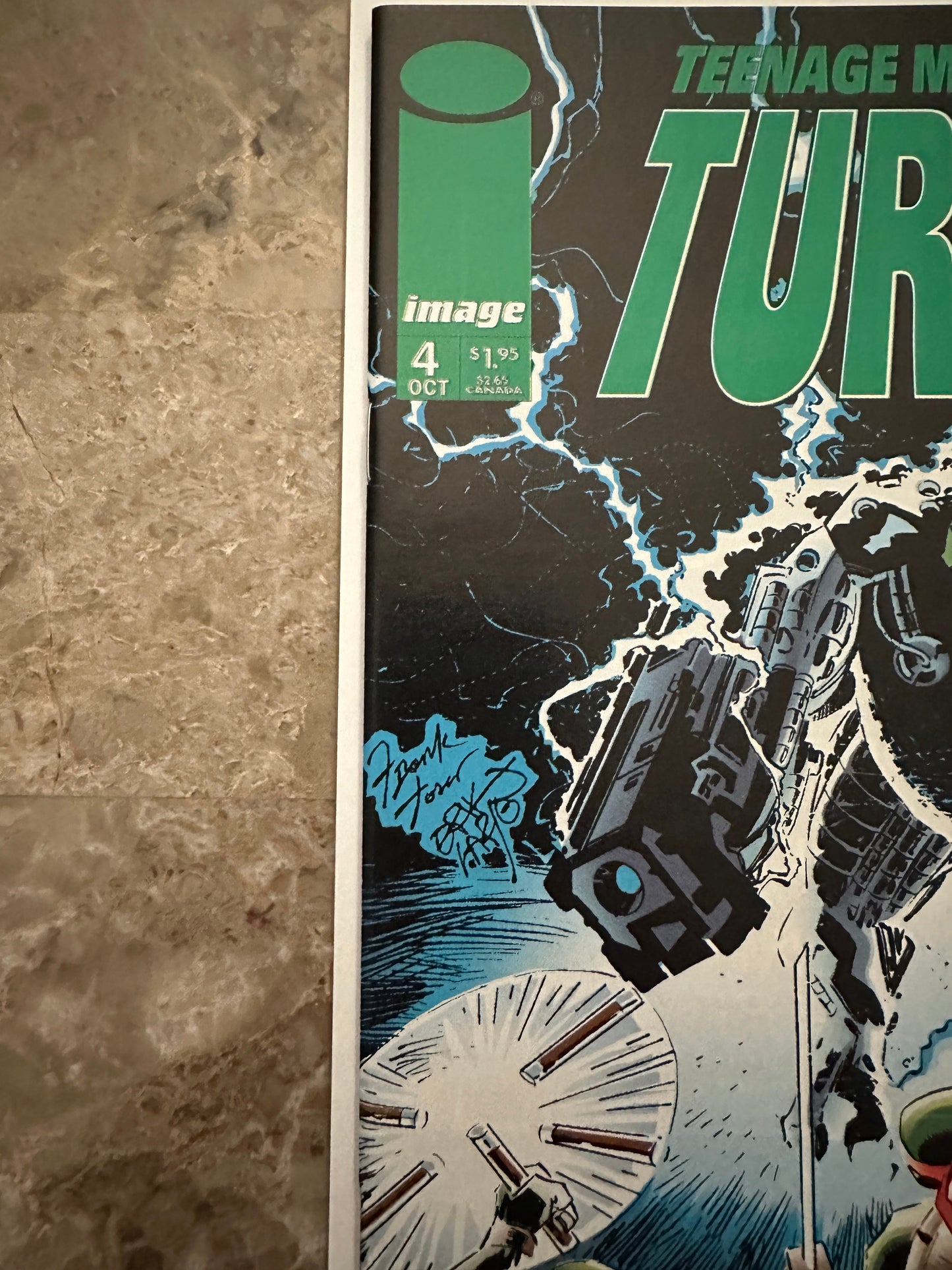 Teenage Mutant Ninja Turtles #4 NM 9.4 (1996 Image)