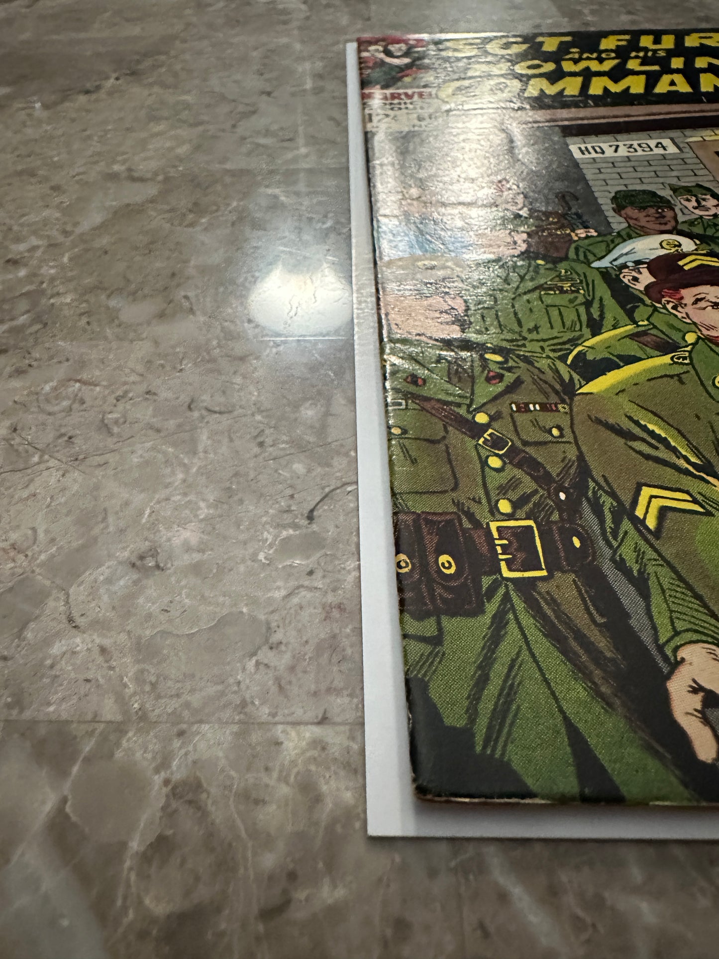 Sgt Fury #60 FN- 5.5 (Marvel Comics 1968) - Higher Grade with tanning