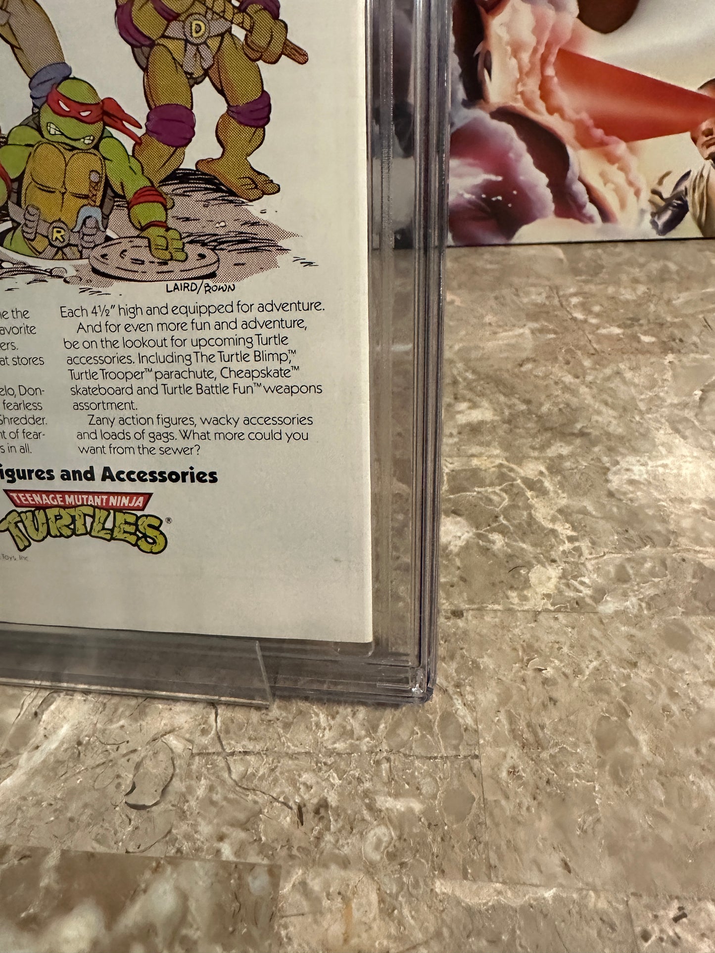 Teenage Mutant Ninja Turtles Adventures #1 Newsstand CGC 9.4 (1989) - New Case