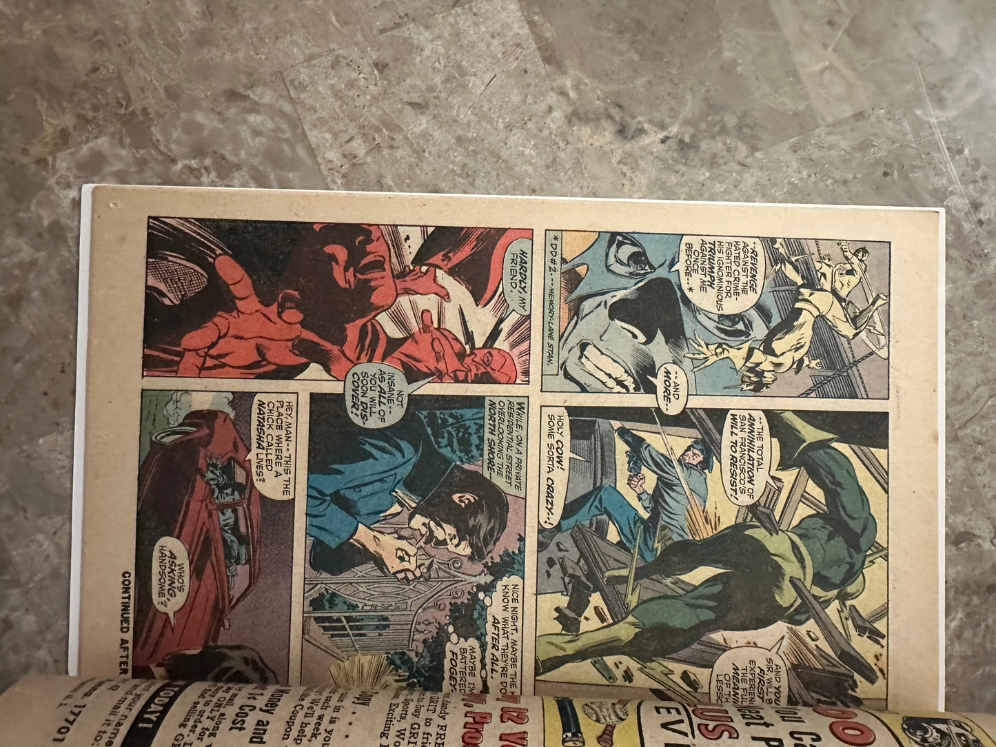Daredevil #87 FN+ 6.5 (1971 Marvel)
