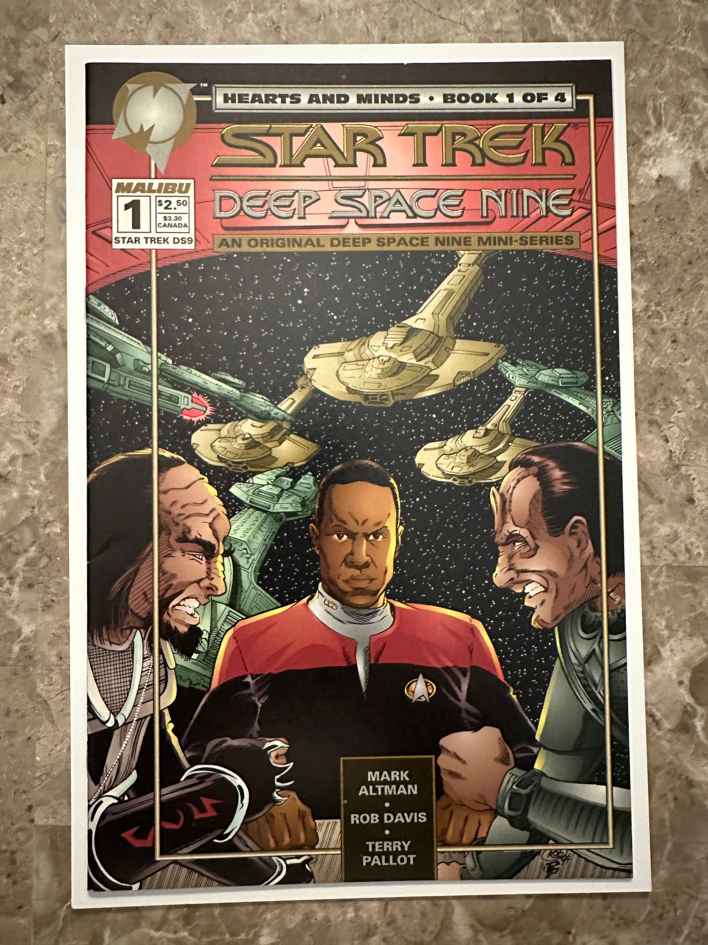 Star Trek Deep Space Nine Hearts and Minds #1 VF/NM 9.0-9.2 (1994 Malibu)