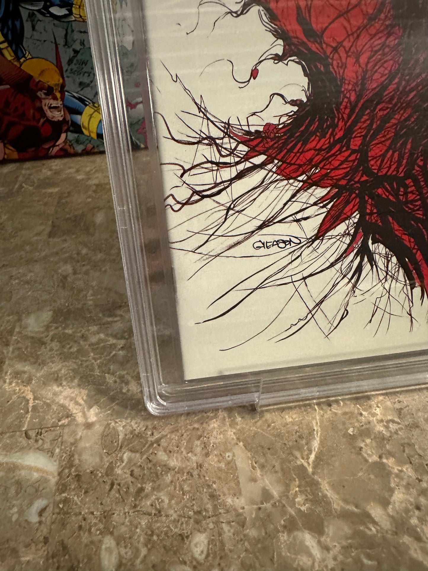 Carnage Black, White & Blood #1 Gleason Virgin CBCS 9.8 (2021 Marvel)