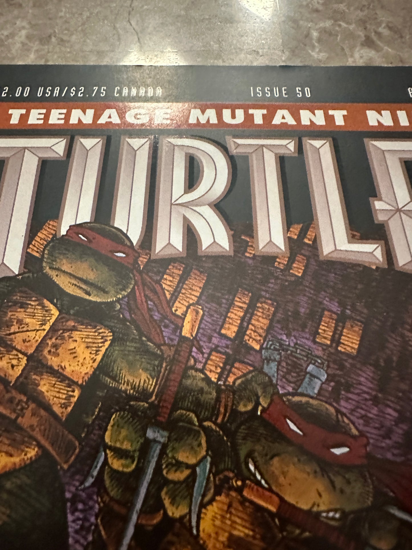 Teenage Mutant Ninja Turtles #50 VF+ 8.5-9.0 (1992 Mirage)