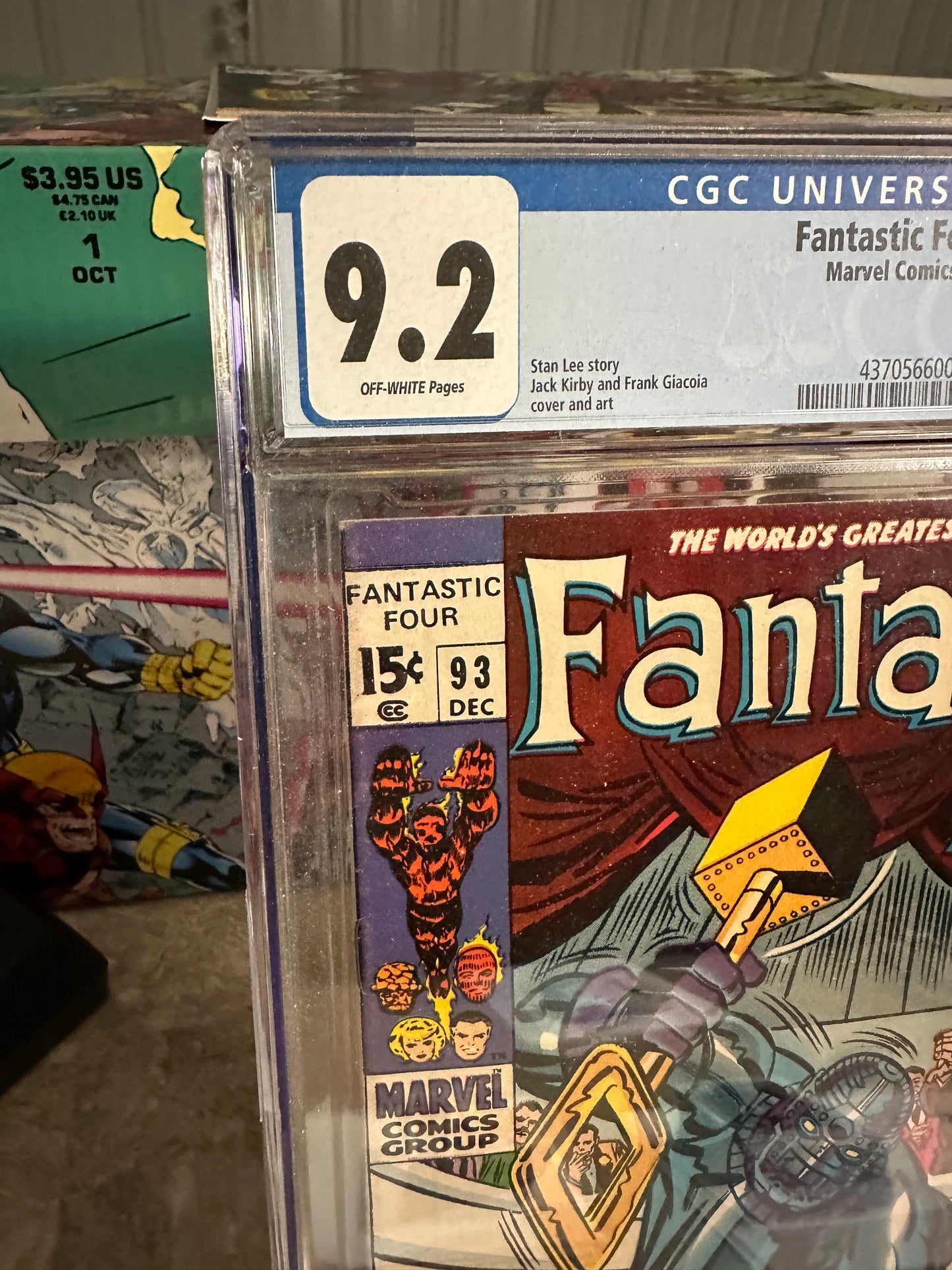 Fantastic Four #93 CGC 9.2 (1969 Marvel)