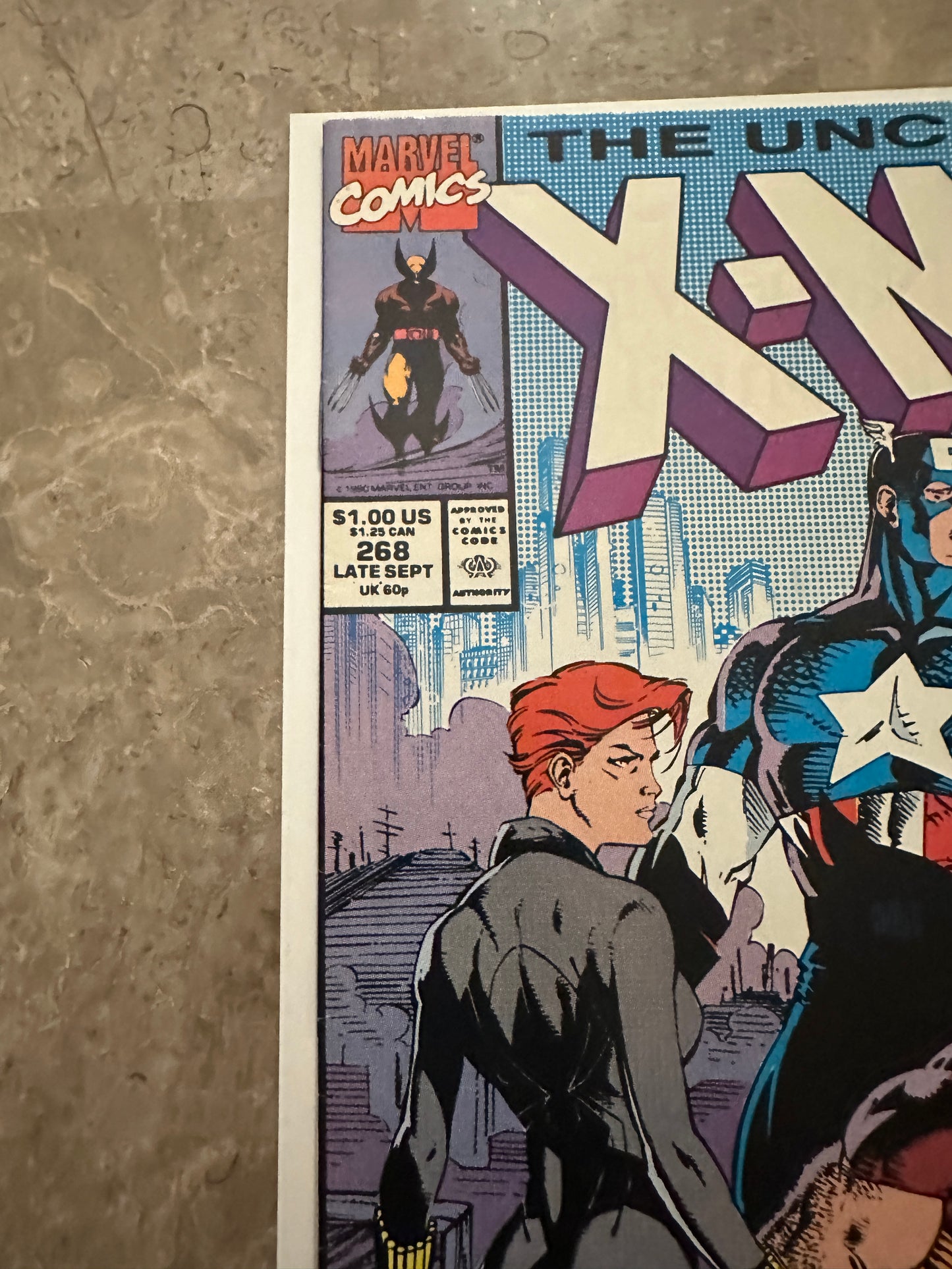 Uncanny X-Men #268 VF- 7.5 (1990 Marvel Comics)
