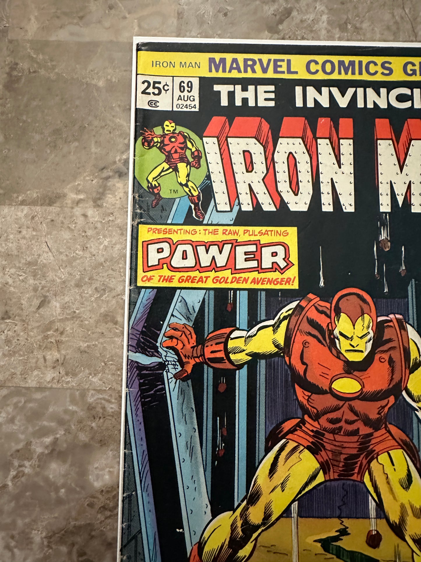 Iron Man #69 VG+ 4.5 (1974 Marvel Comics) - Nice copy for grade