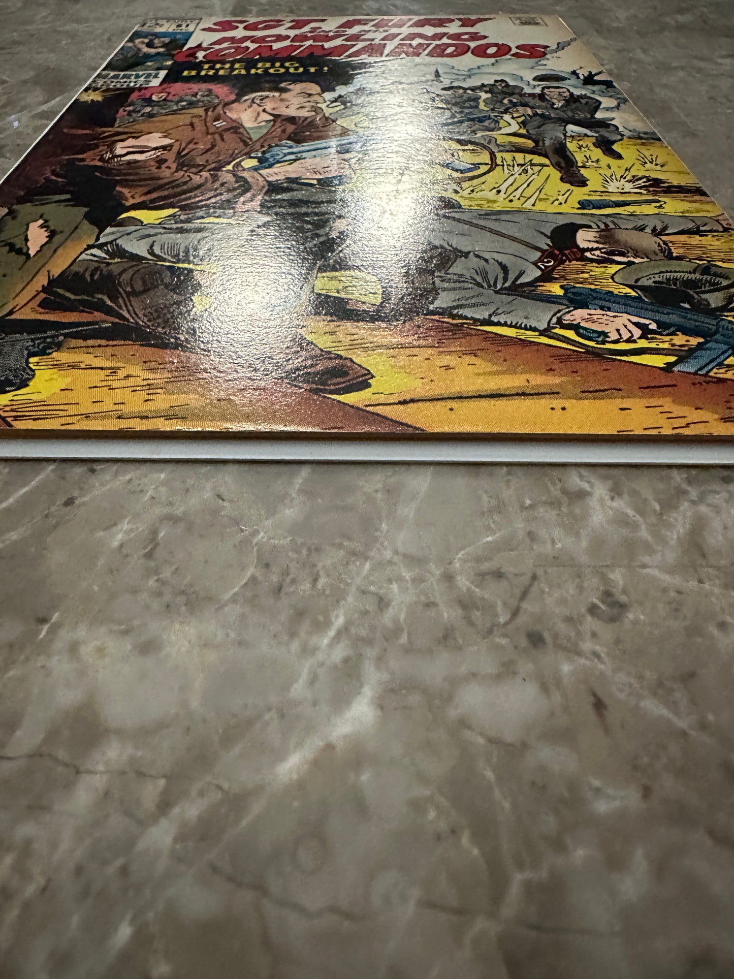 Sgt Fury #61 FN- 5.5 (Marvel Comics 1968)