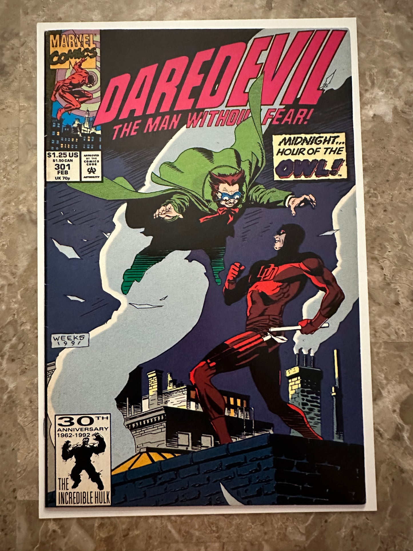Daredevil #301-305 Higher Grade (1992 Marvel) - Add-On Pack
