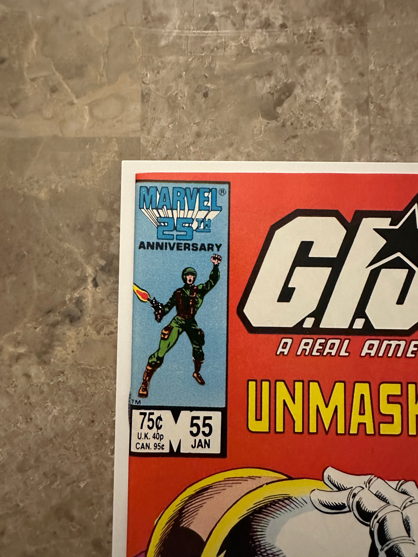 G.I. Joe #55 NM- 9.2 (Marvel 1986)