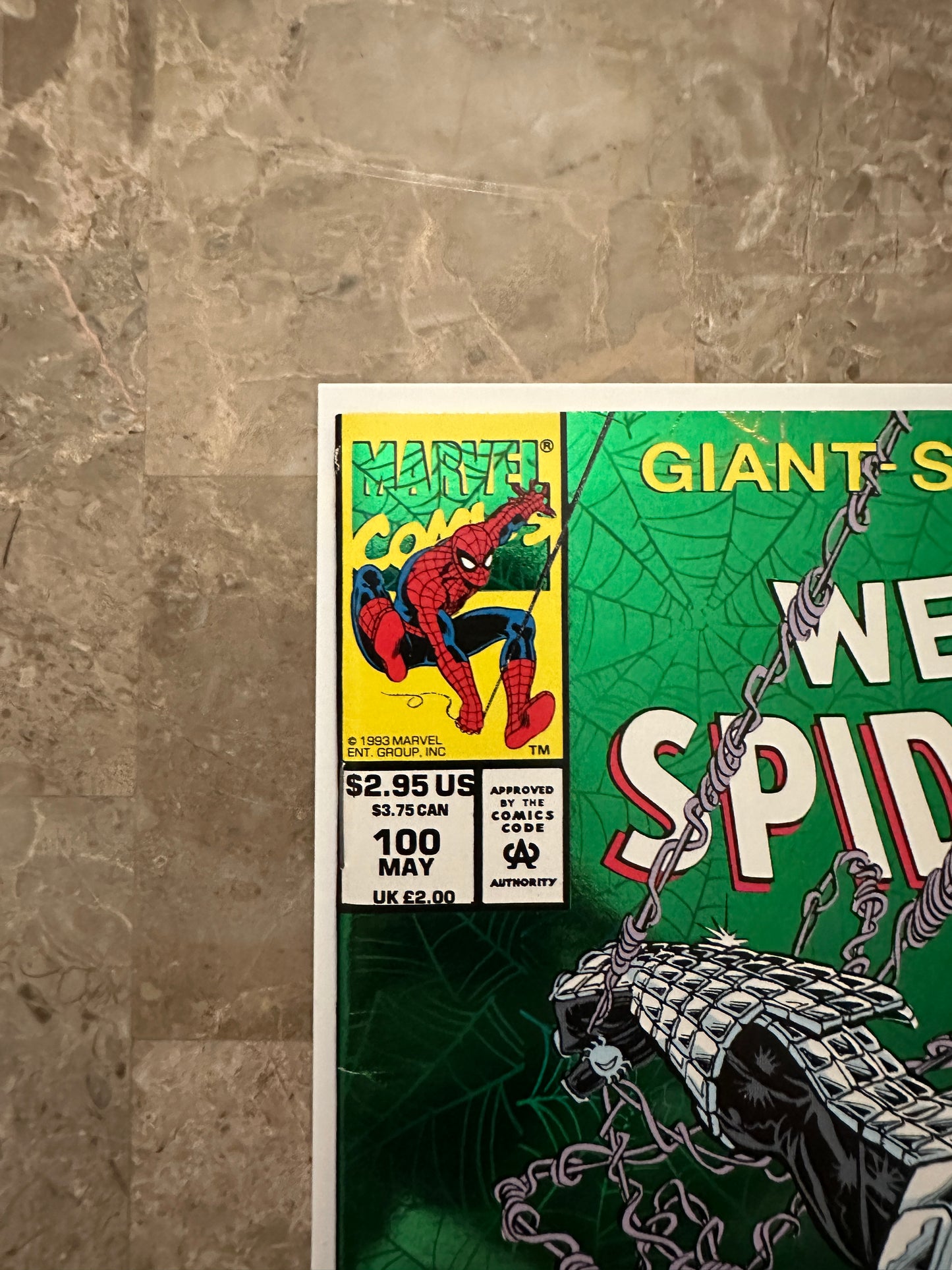 Web of Spider-Man #100 VF 8.0 (1993 Marvel)