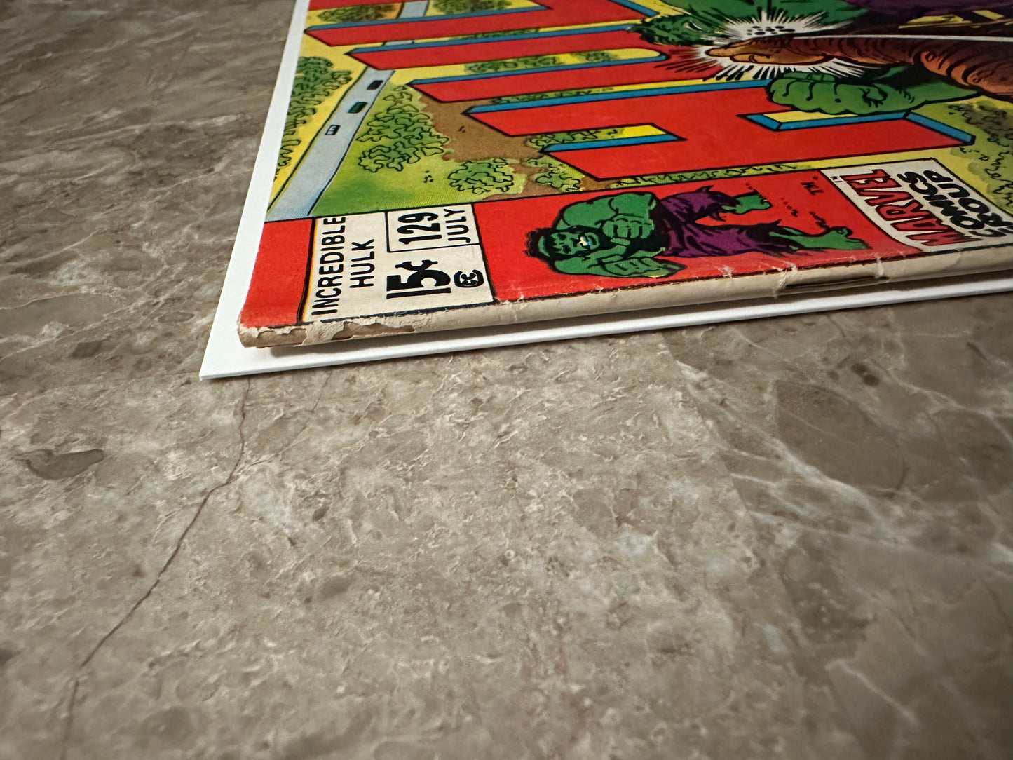 Incredible Hulk #129 VG+ 4.5 (Marvel 1970)