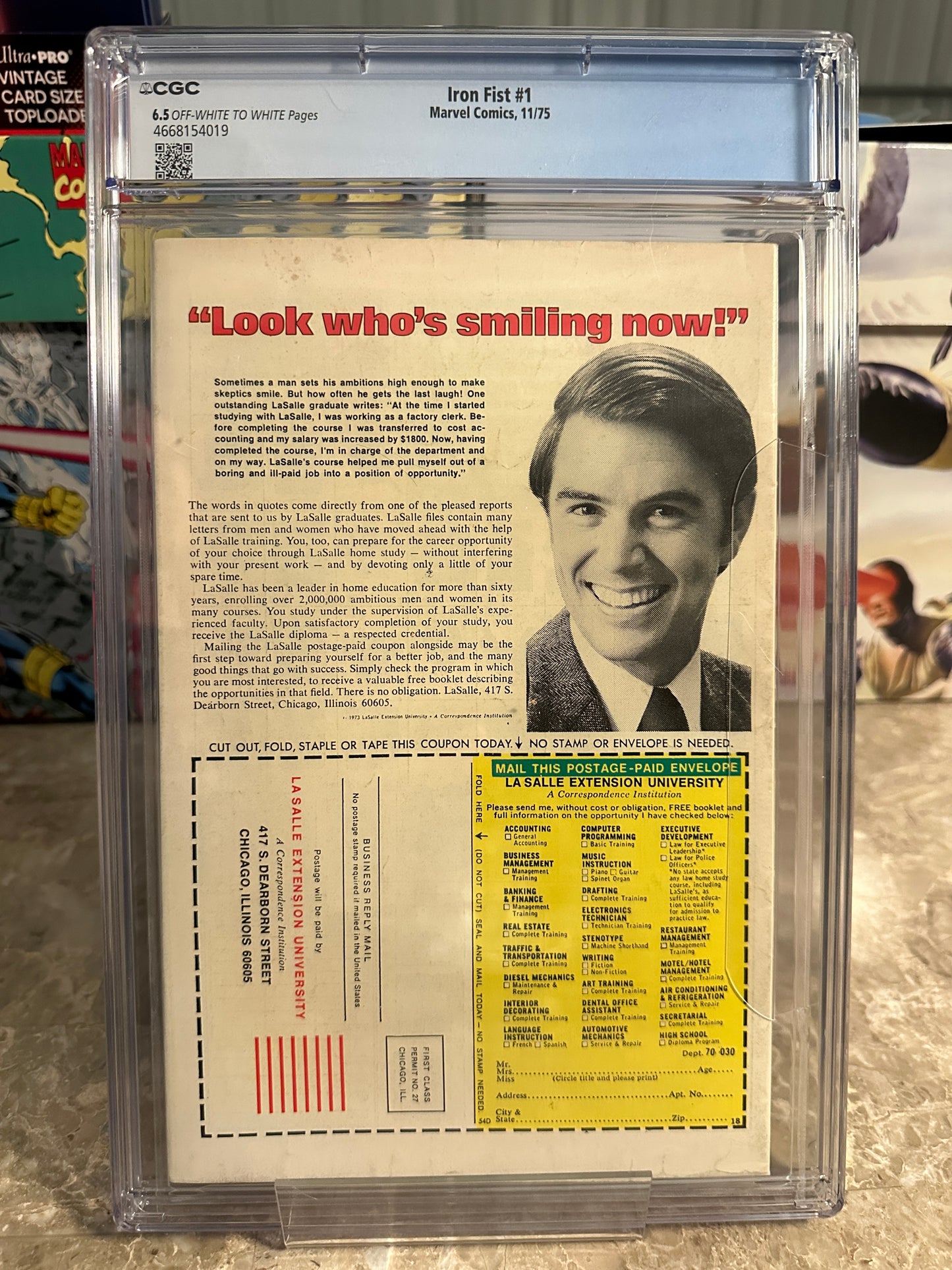 Iron Fist #1 CGC 6.5 (Marvel 1975)