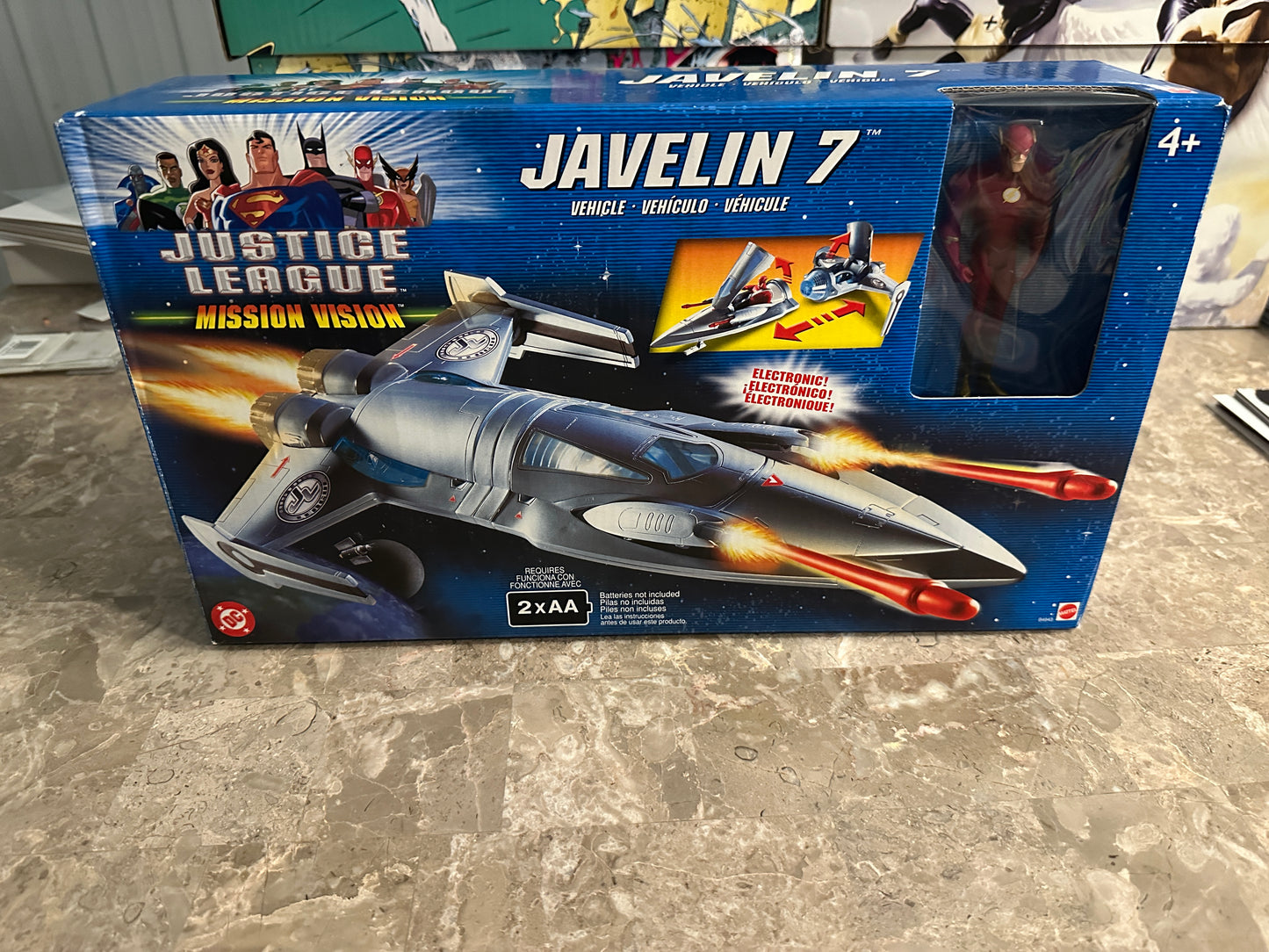 Justice League Animated Javelin 7 (Mattel) - New Sealed