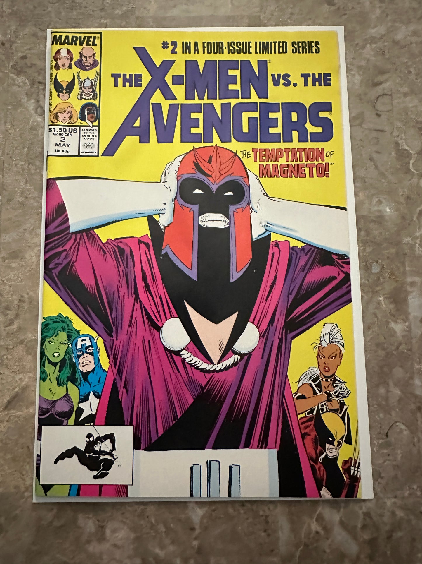 X-Men vs the Avengers #1-4 Full Set High Grade (Marvel Comics 1987)
