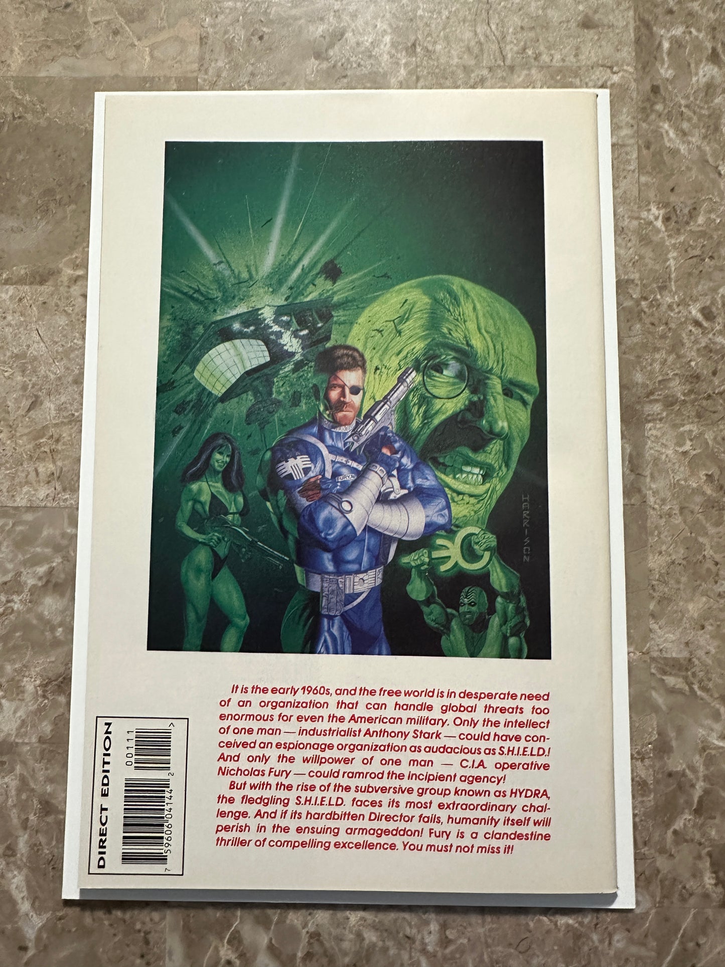 Fury #1 + Fury of S.H.I.E.L.D #1 High Grade (Marvel 1994)