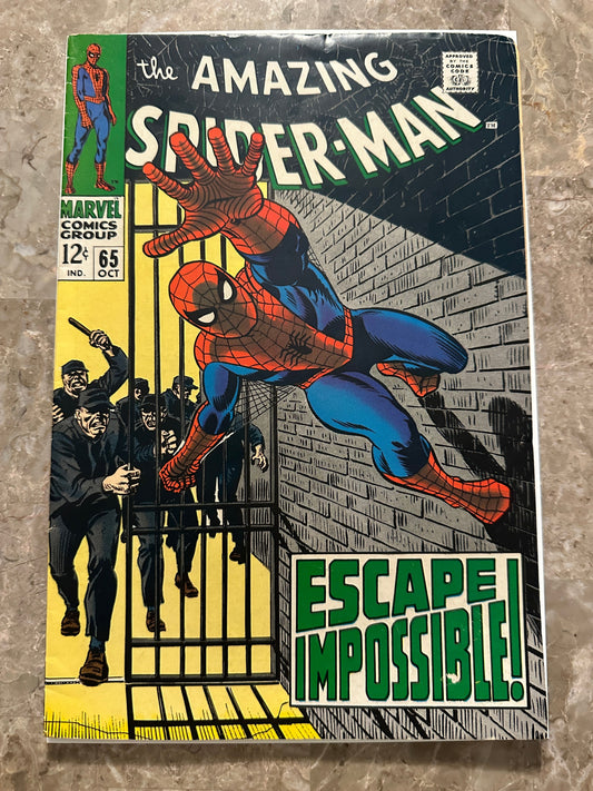 Amazing Spider-Man #65 FN- 5.5 (1968 Marvel Comics)