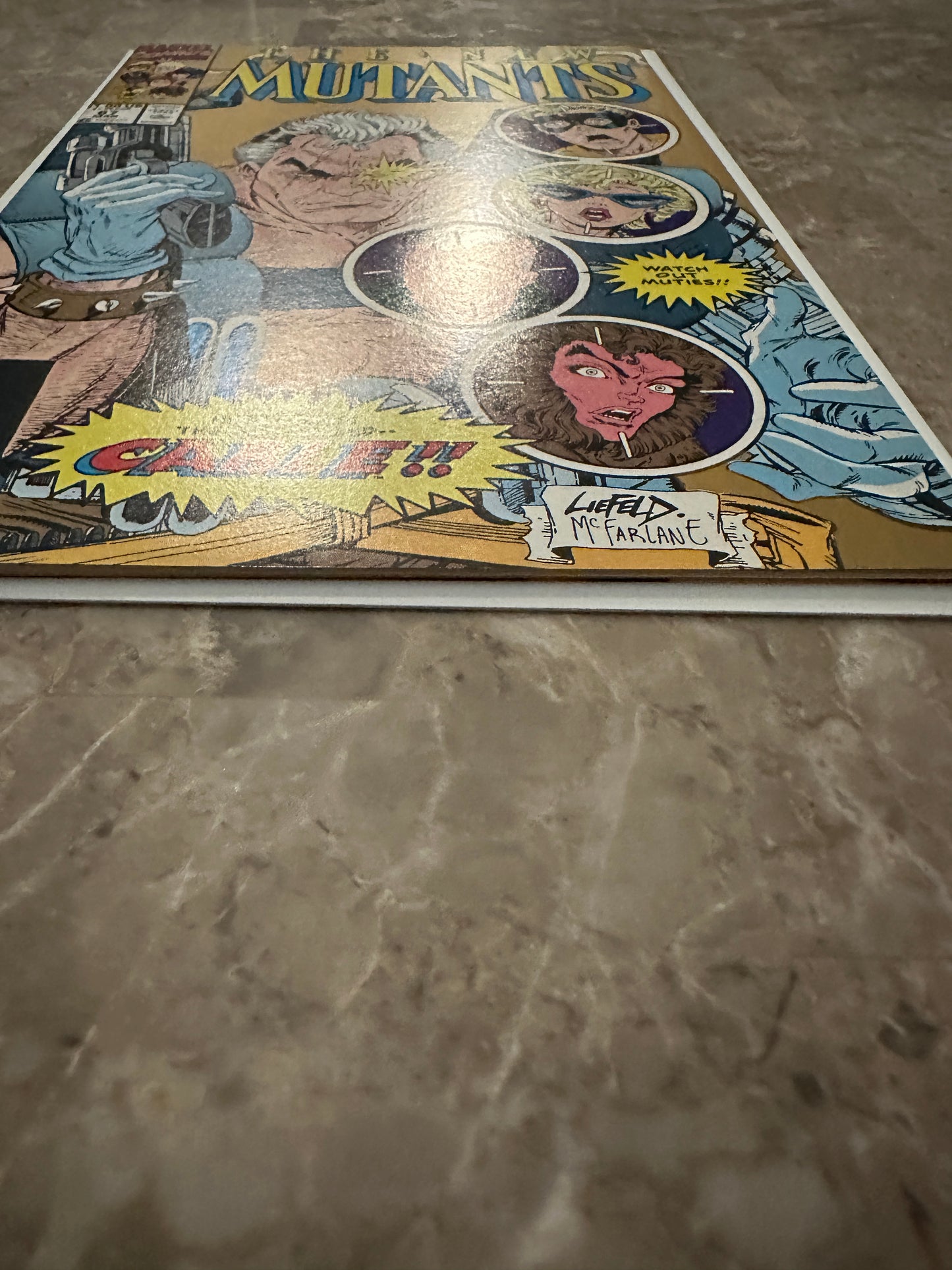 New Mutants #87 2nd Print VF/NM 9.0 (Marvel Comics 1990)