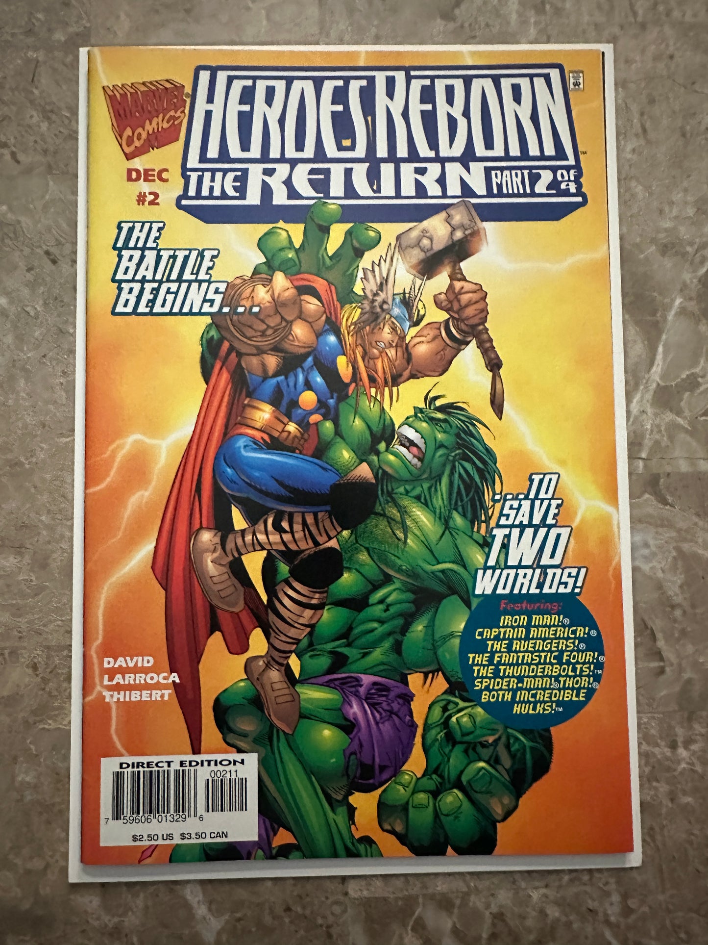 Heroes Reborn the Return #1-4 Full Set + Variants NM (1997 Marvel)