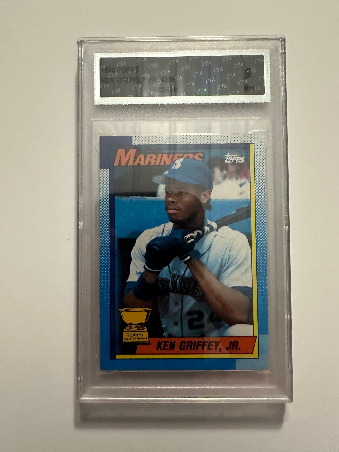 Ken Griffey Jr. #336 CTA/PSA Graded Mint 9 (1990 Topps)