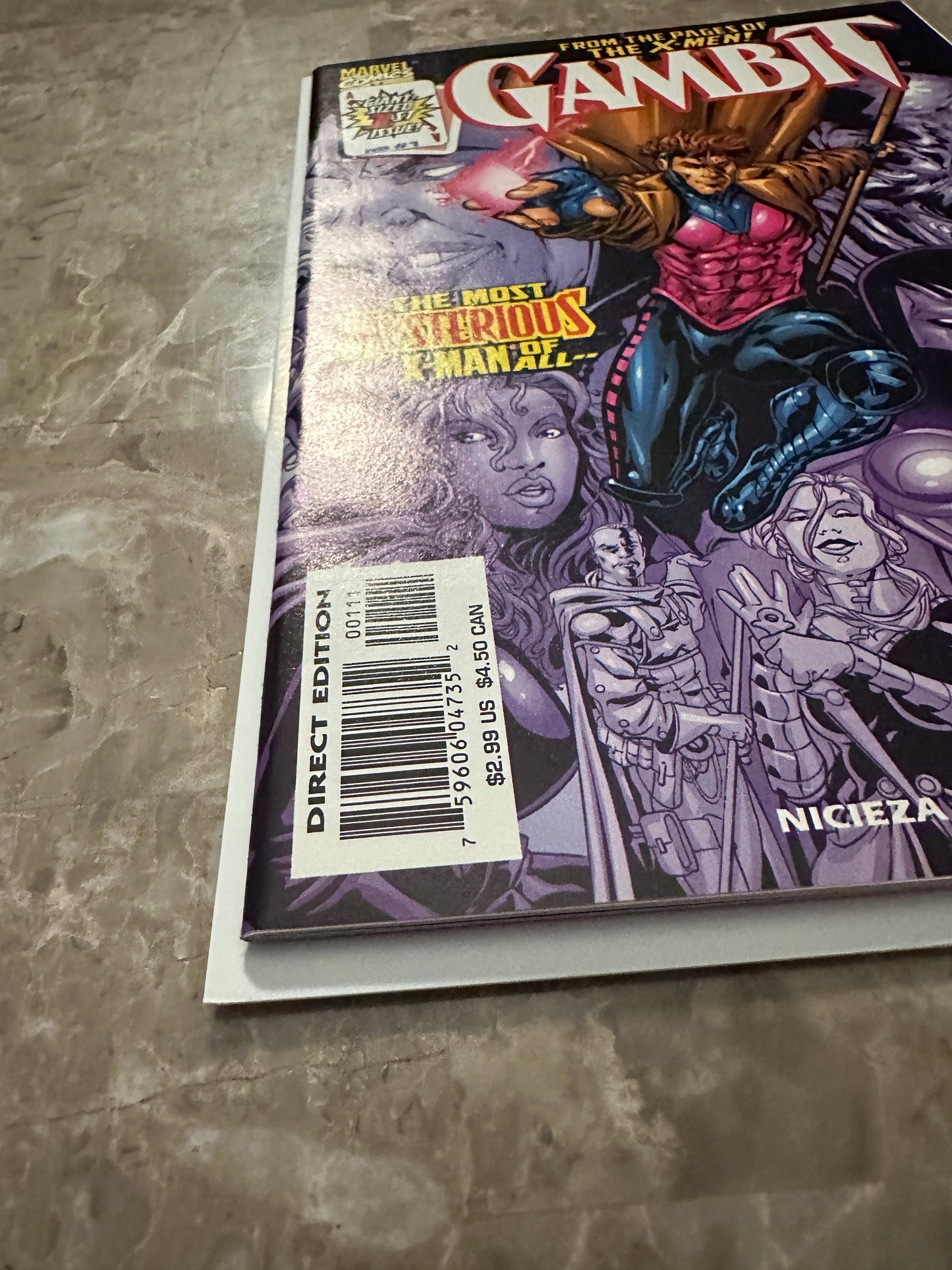 Gambit #1 Cover A NM- 9.2 (Marvel 1999)